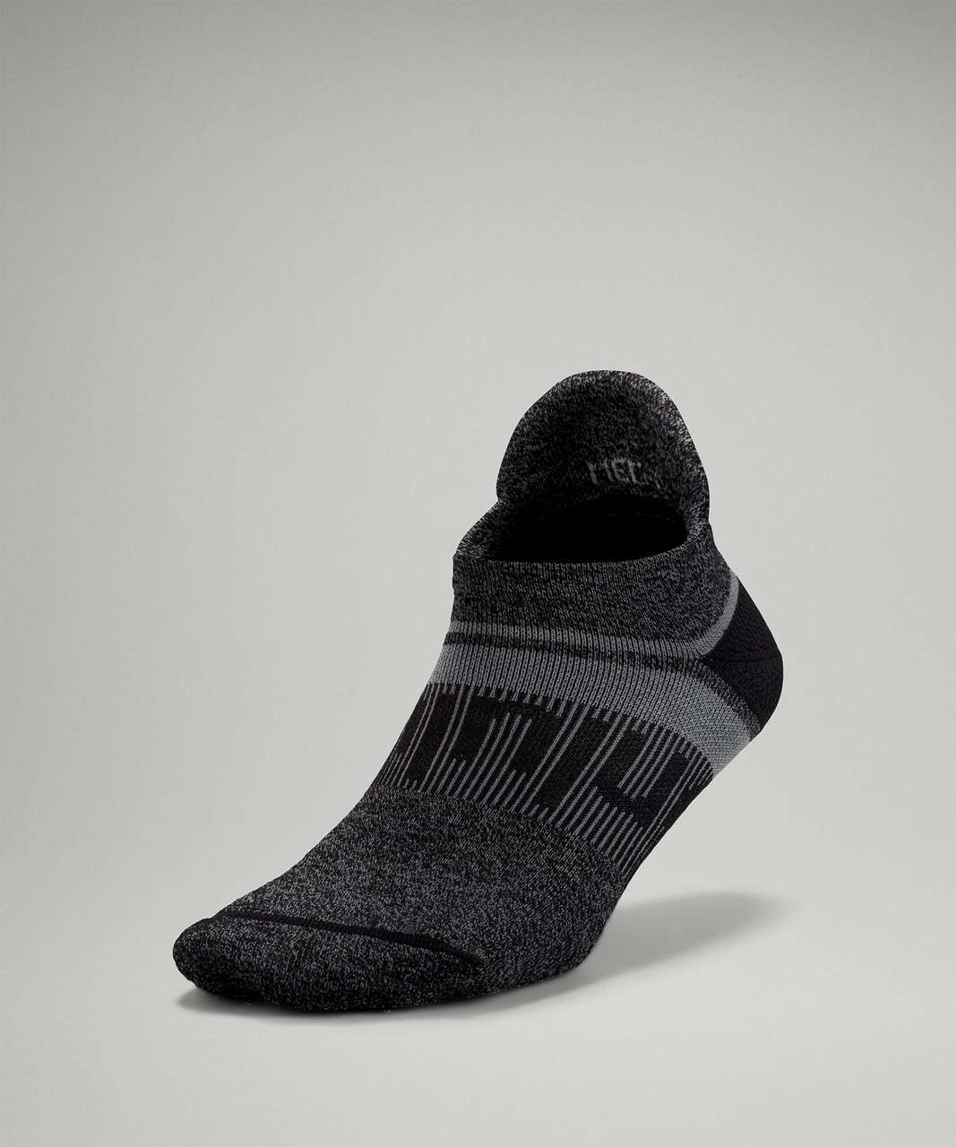 Lululemon Power Stride Tab Sock *Wool - Black / Asphalt Grey