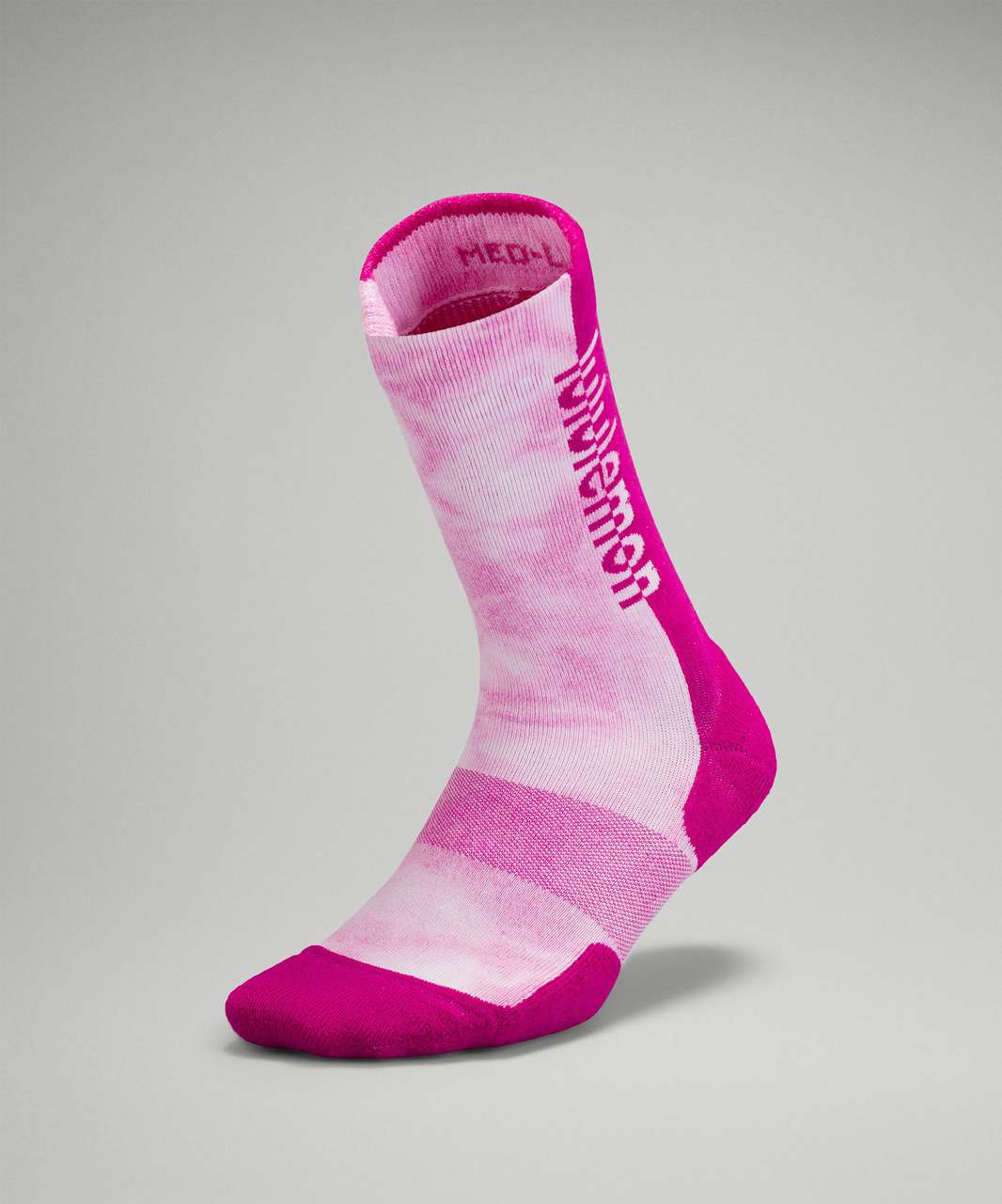 Lululemon Daily Stride Crew Sock *Tie Dye lululemon - Ripened Raspberry