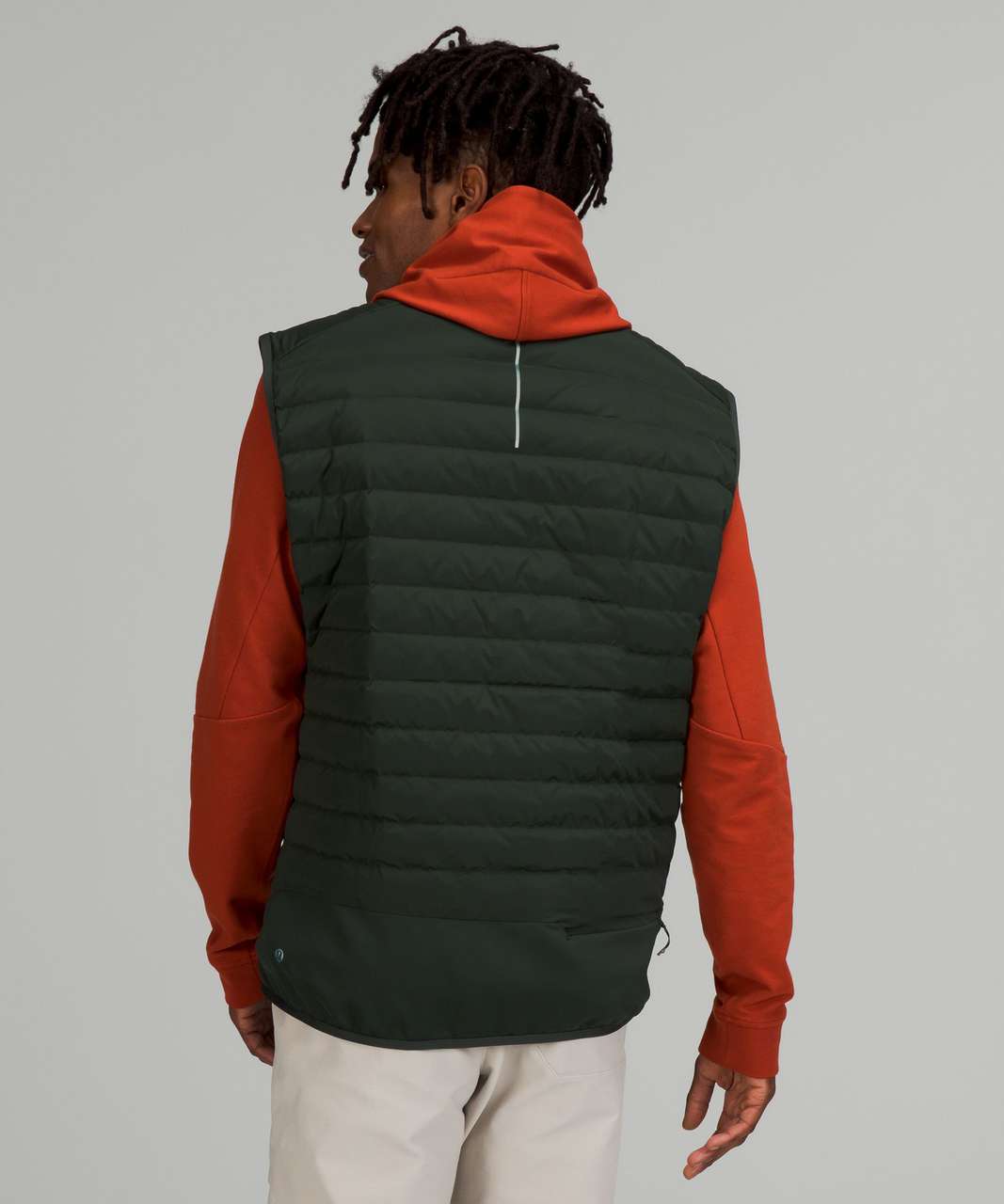 Lululemon Down for It All Vest - Rainforest Green