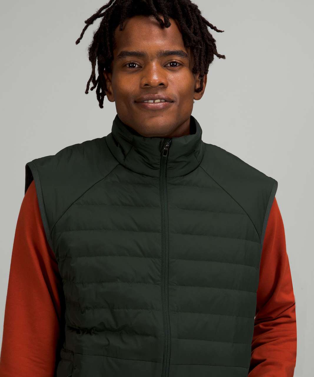 Lululemon Down for It All Vest - Rainforest Green