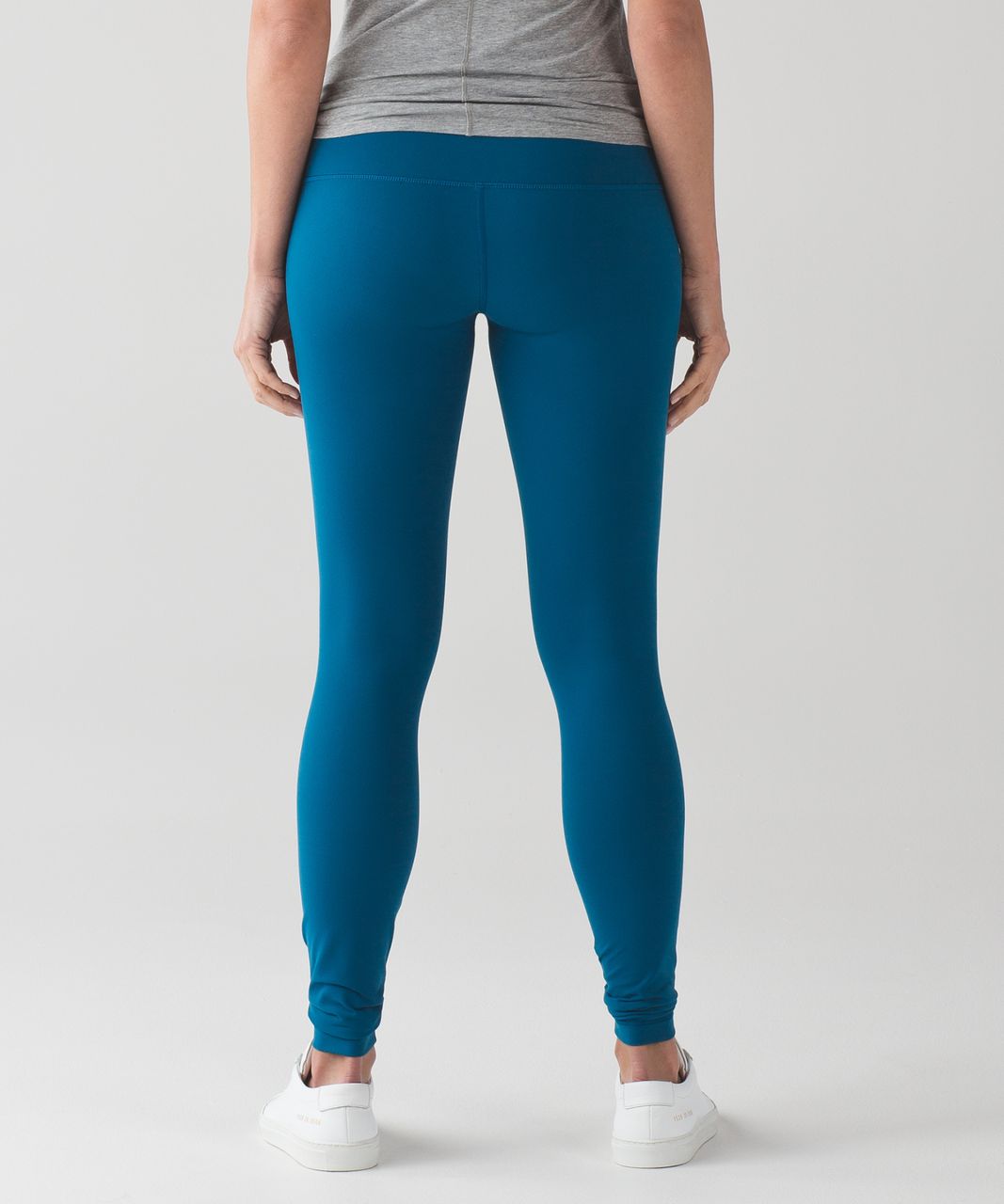 LULULEMON Wunder Under Leggings Pants Womens Size 6 Blue Strive