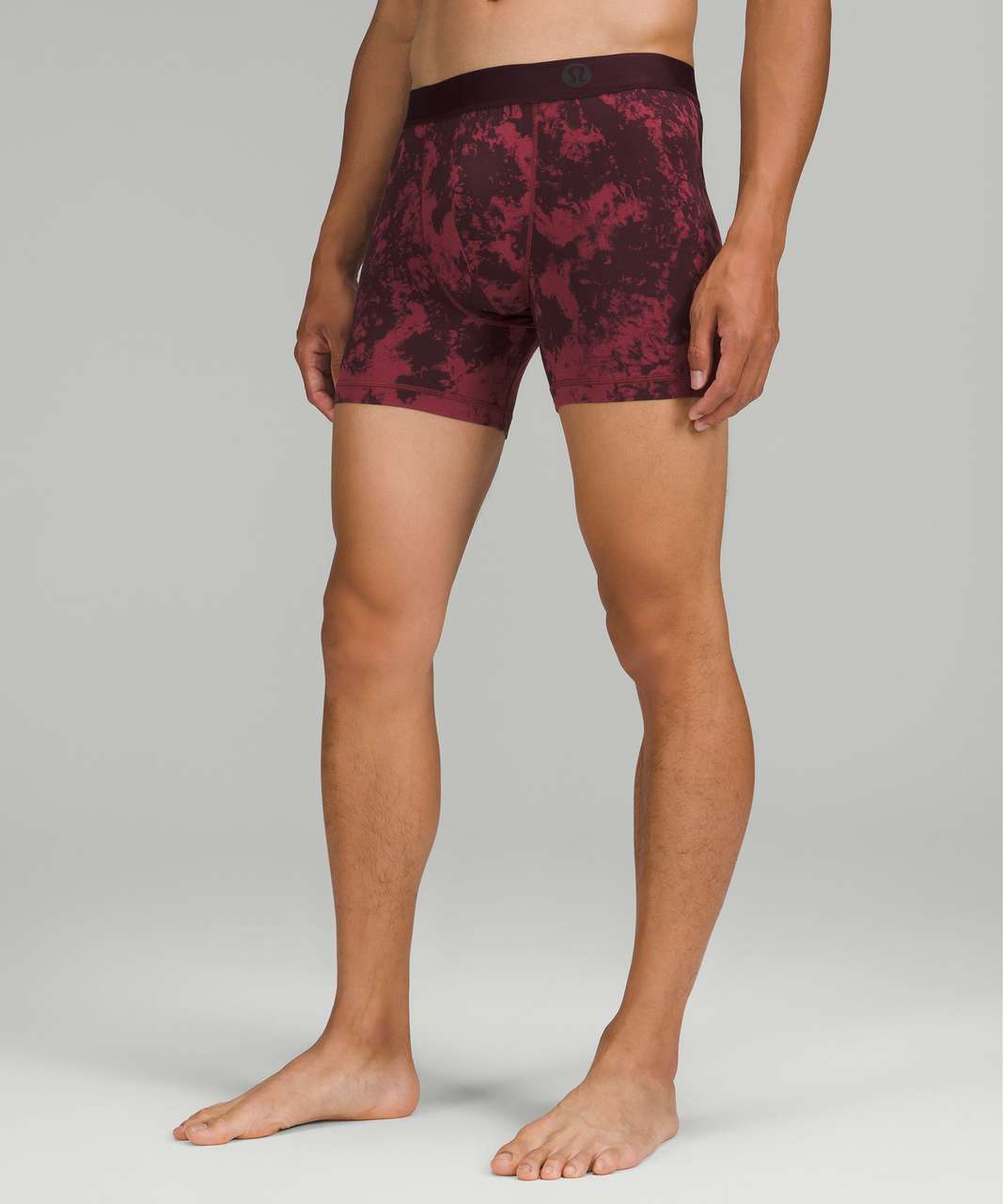 Lululemon Always In Motion Boxer 5" *3 Pack - Date Brown / Obsidian / Spectral Mulled Wine Cassis