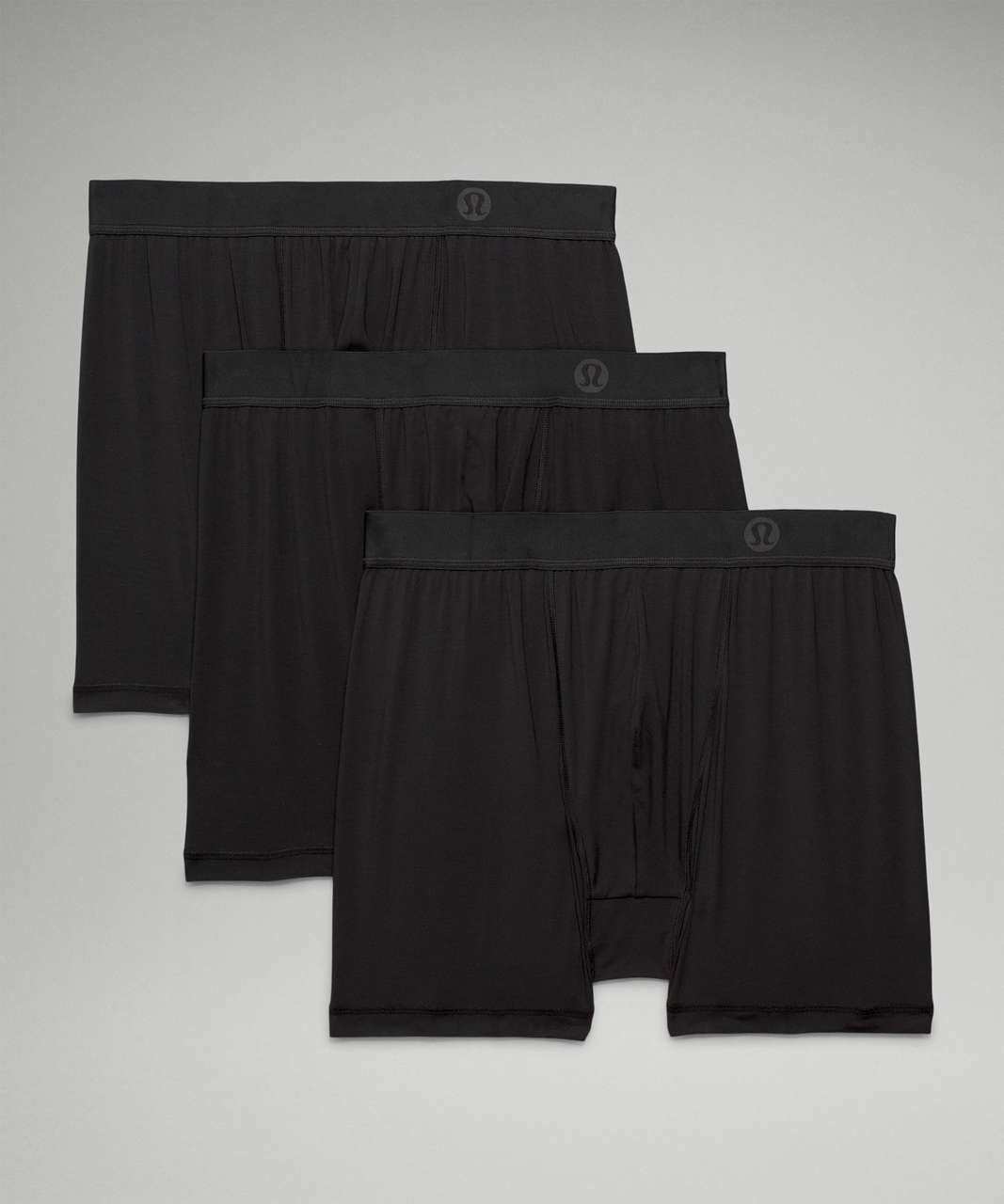 Lululemon Always In Motion Boxer 5" *3 Pack - Black / Black / Black