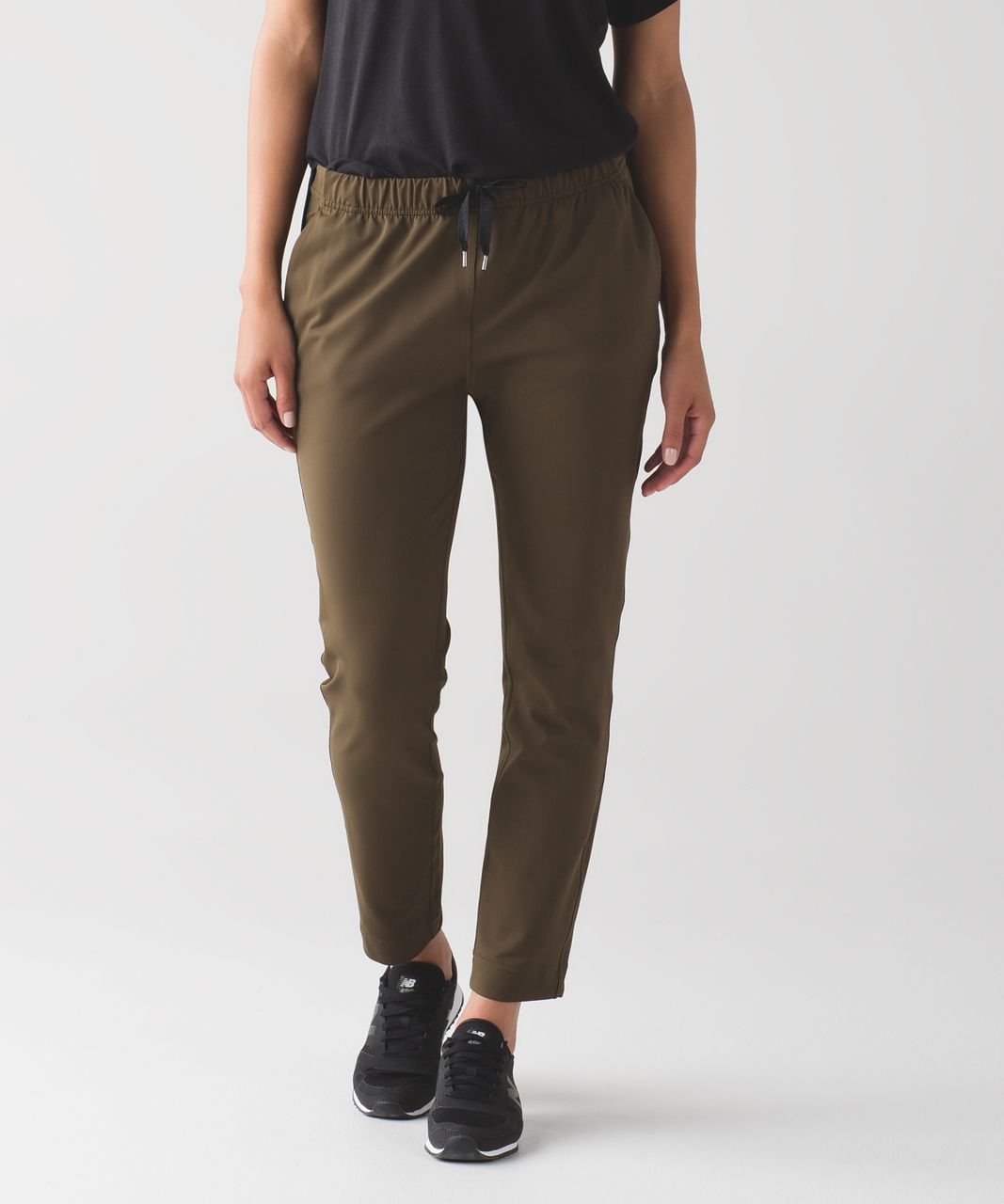 Lululemon Jet Crop Slim Pants Fatigue Green Size 4 - $68 - From Kayla