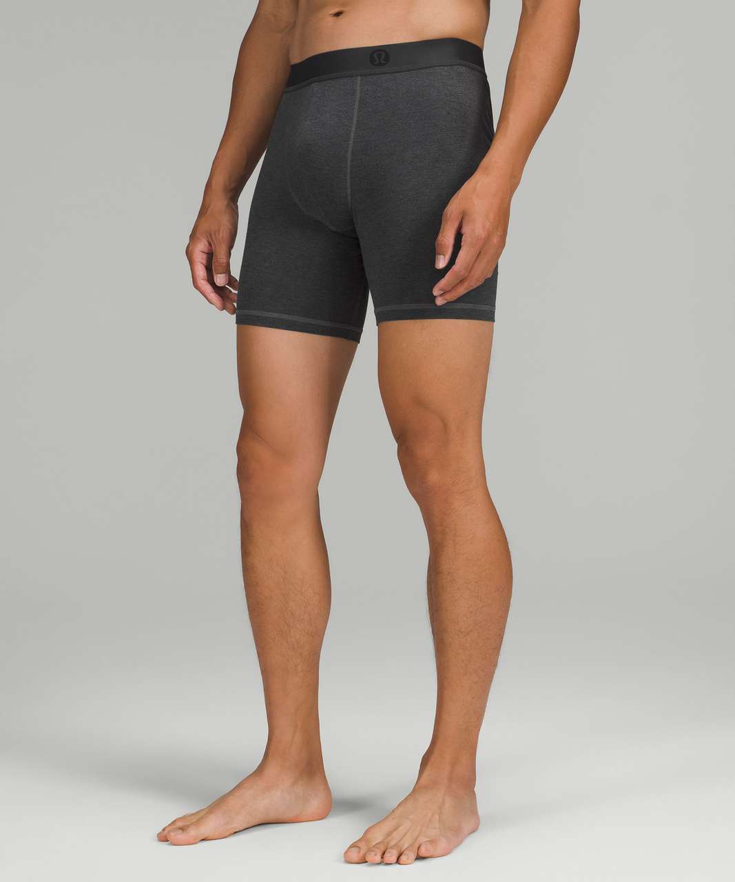 Lululemon Always In Motion Boxer 7" - Heathered Core Dark Grey