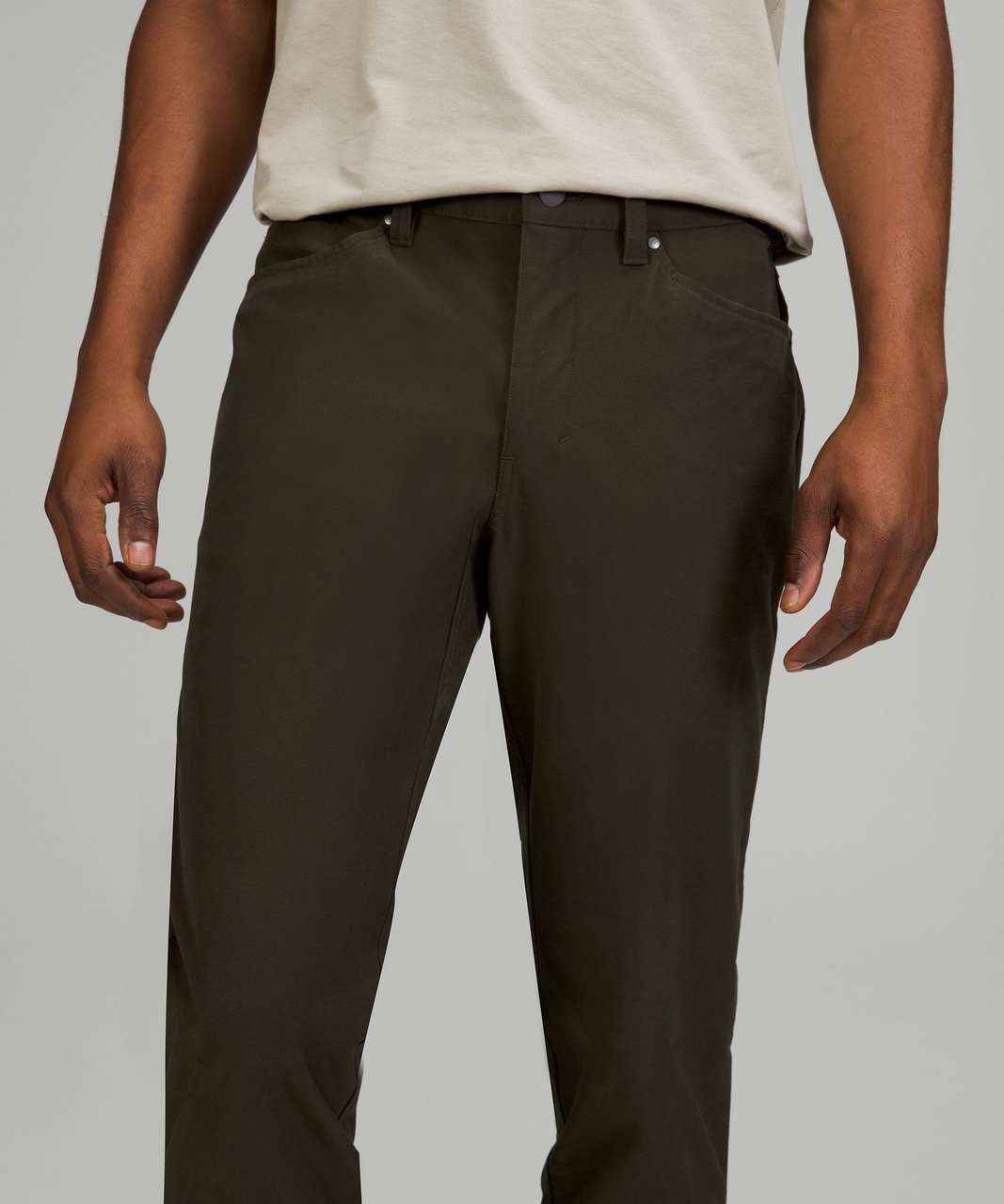 First LLL purchase and fit pic! ABC slim pant in olive green with