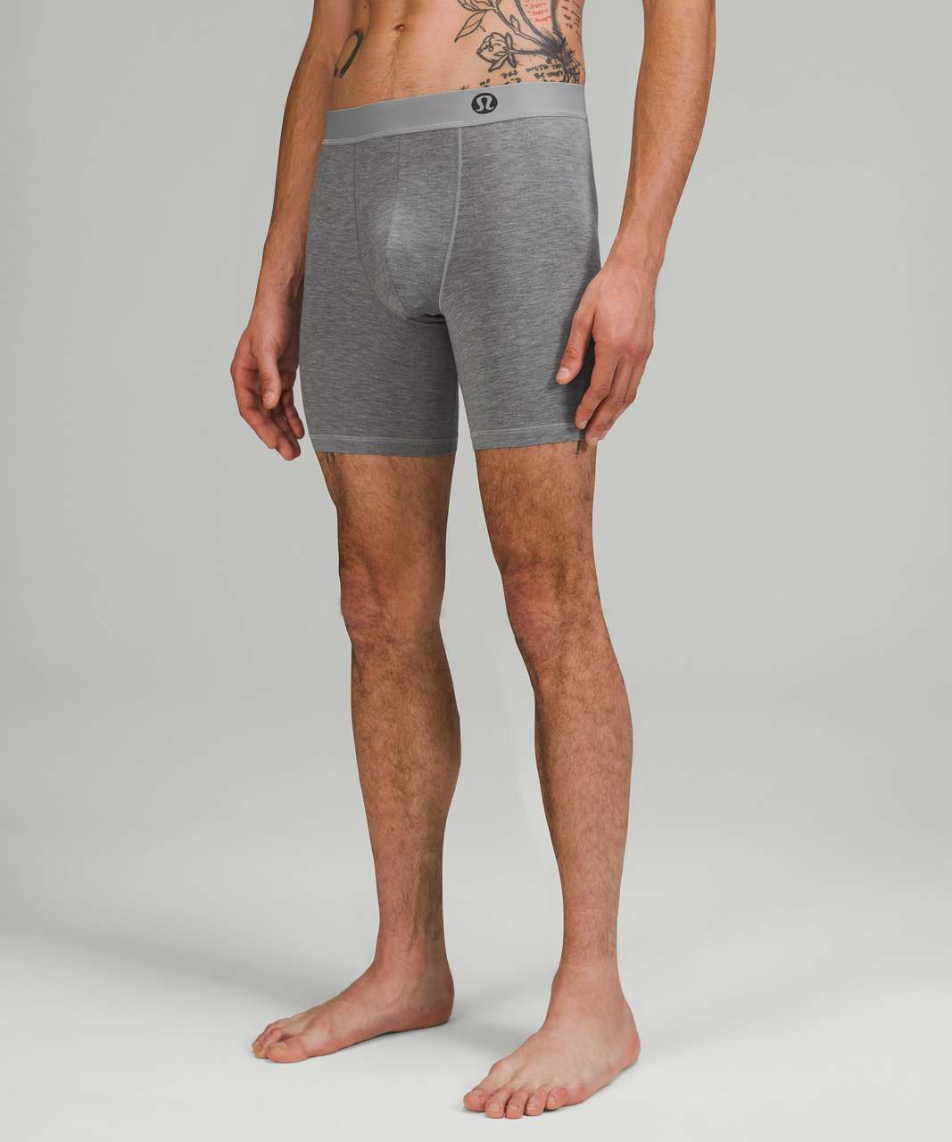 Lululemon Rapid Vent Tech Boxer 7 - Heathered Symphony Blue - lulu fanatics