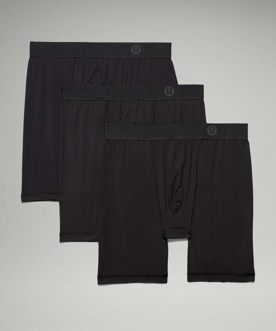 Lululemon Always In Motion Boxer 7" *3 Pack - Black / Black / Black