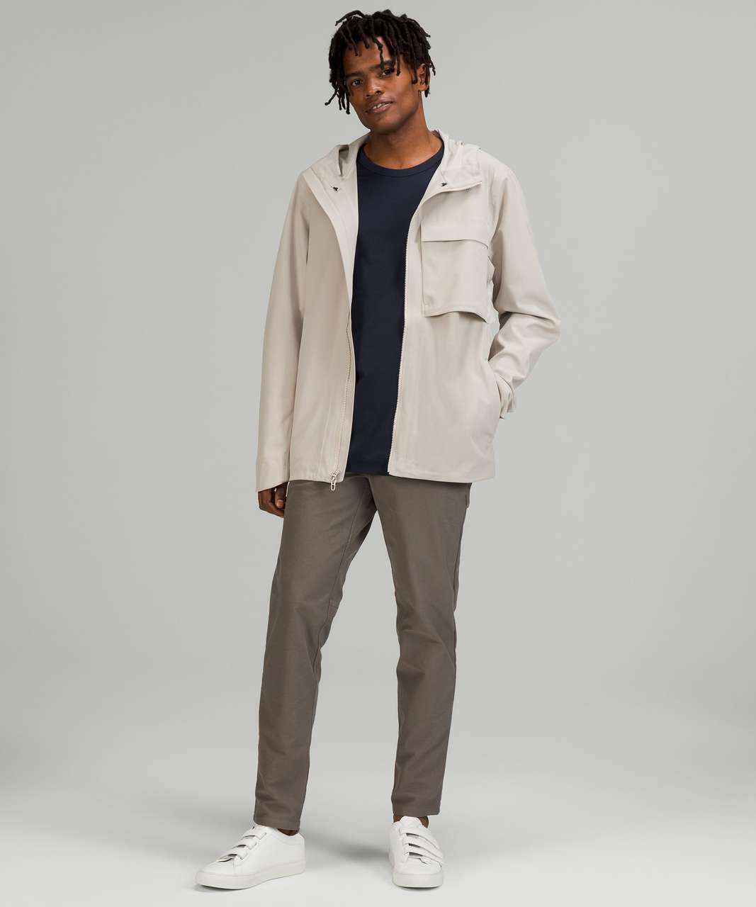 Lululemon Outpour StretchSeal Jacket - Raw Linen