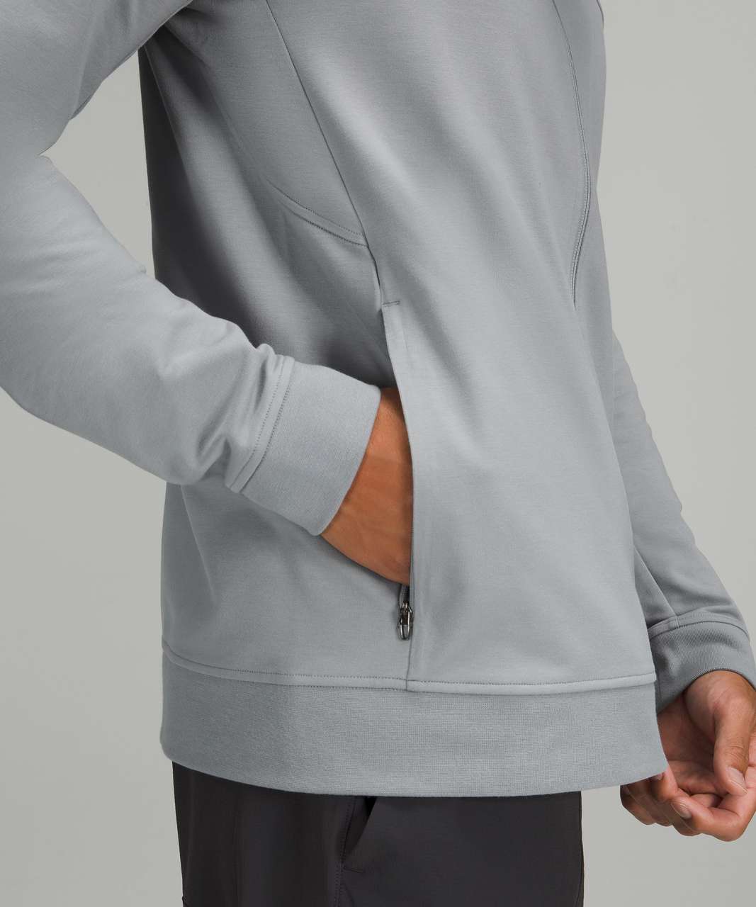 Lululemon City Sweat Full Zip Hoodie - Rhino Grey