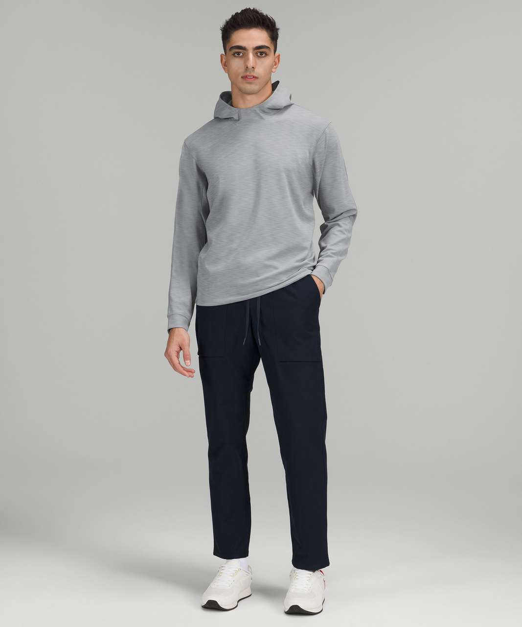 Lululemon Everlux Oversized Hoodie - Heathered Rhino Grey