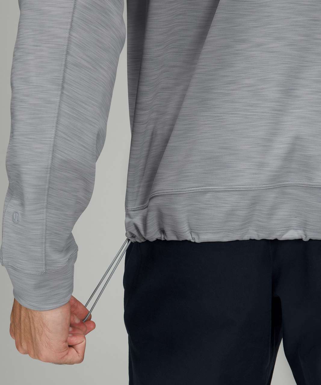 Lululemon Everlux Oversized Hoodie - Heathered Rhino Grey