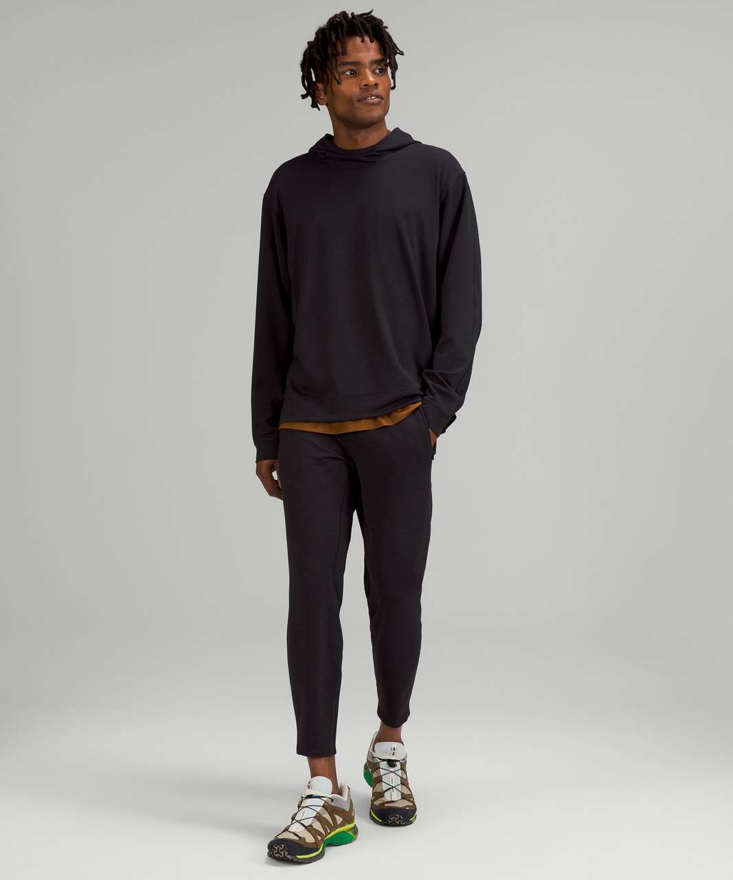 Lululemon Everlux Oversized Hoodie - Heathered Black