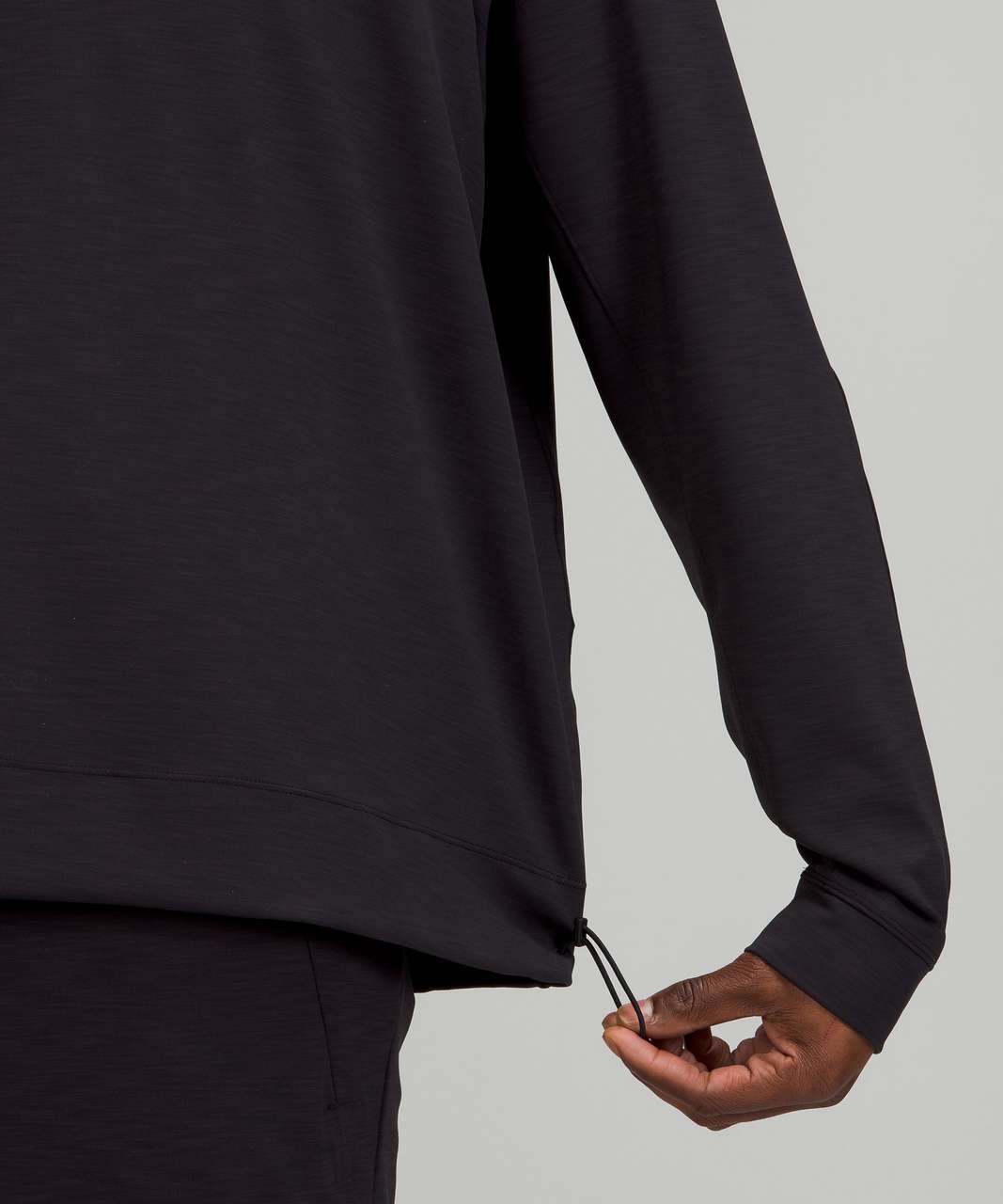 Lululemon Everlux Oversized Hoodie - Heathered Black