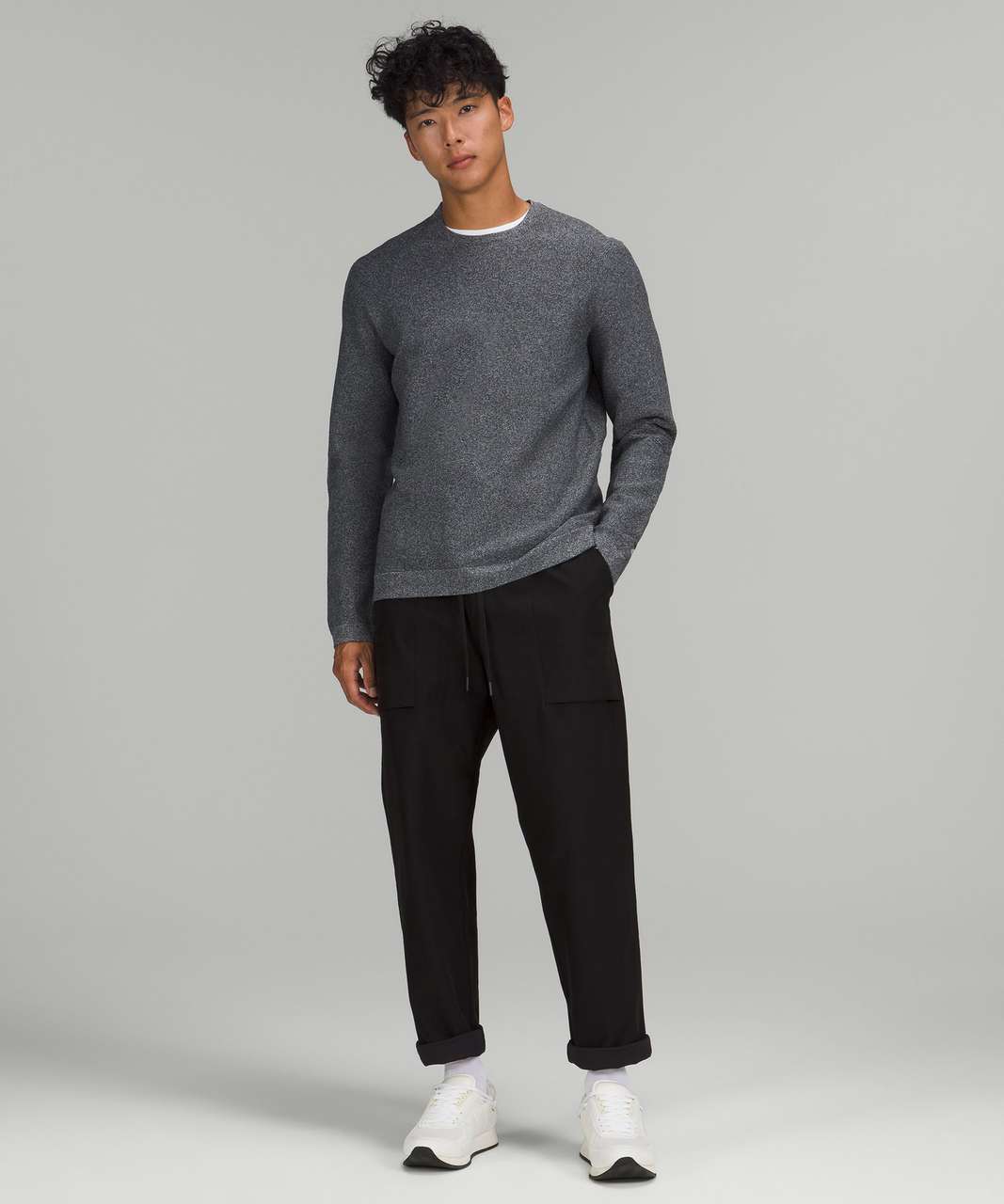 Lululemon AllAround Crewneck Sweater - Vapor / Silver Drop