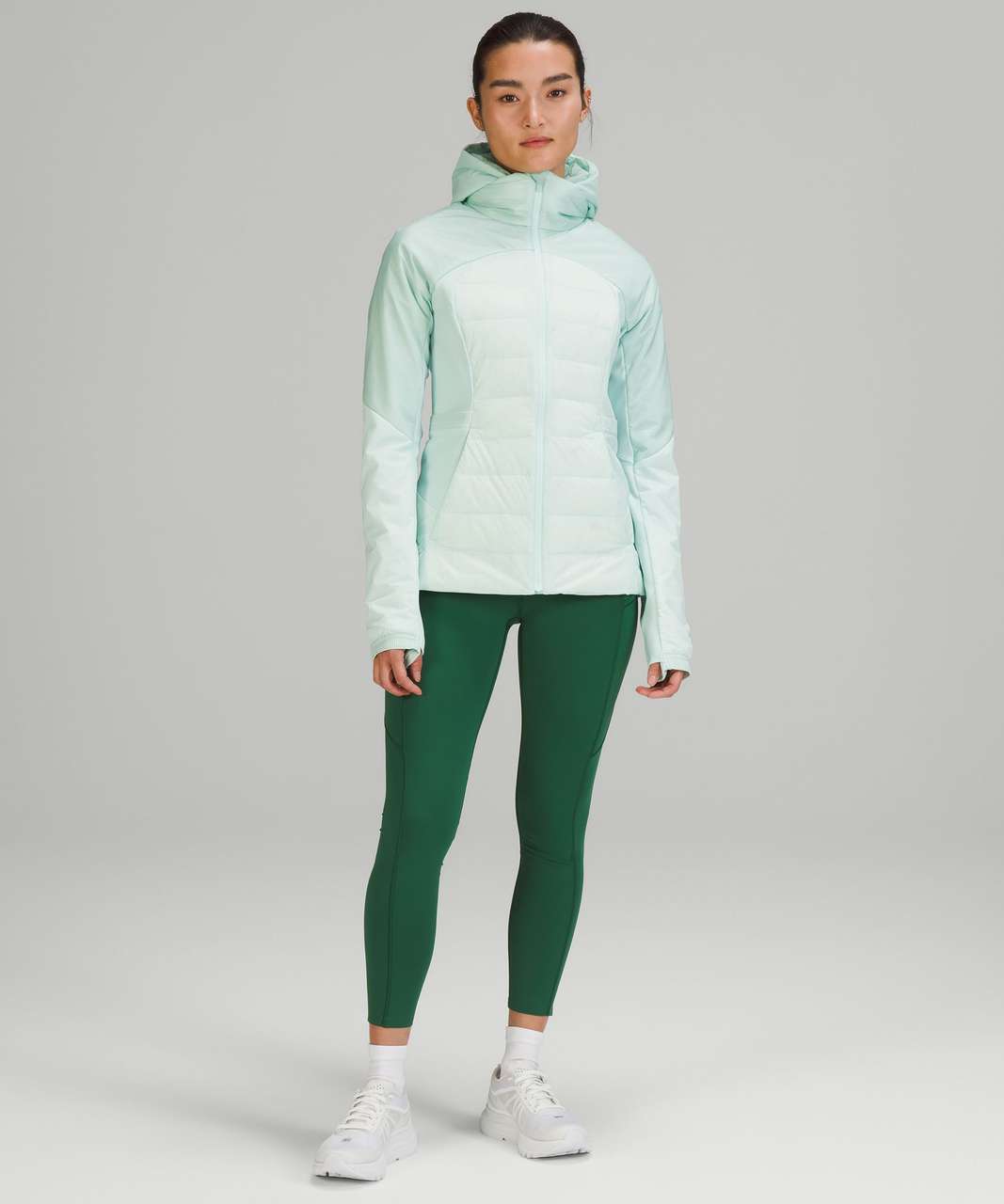 NWT Lululemon Down For It All Jacket Delicate Mint DELM Size : 10