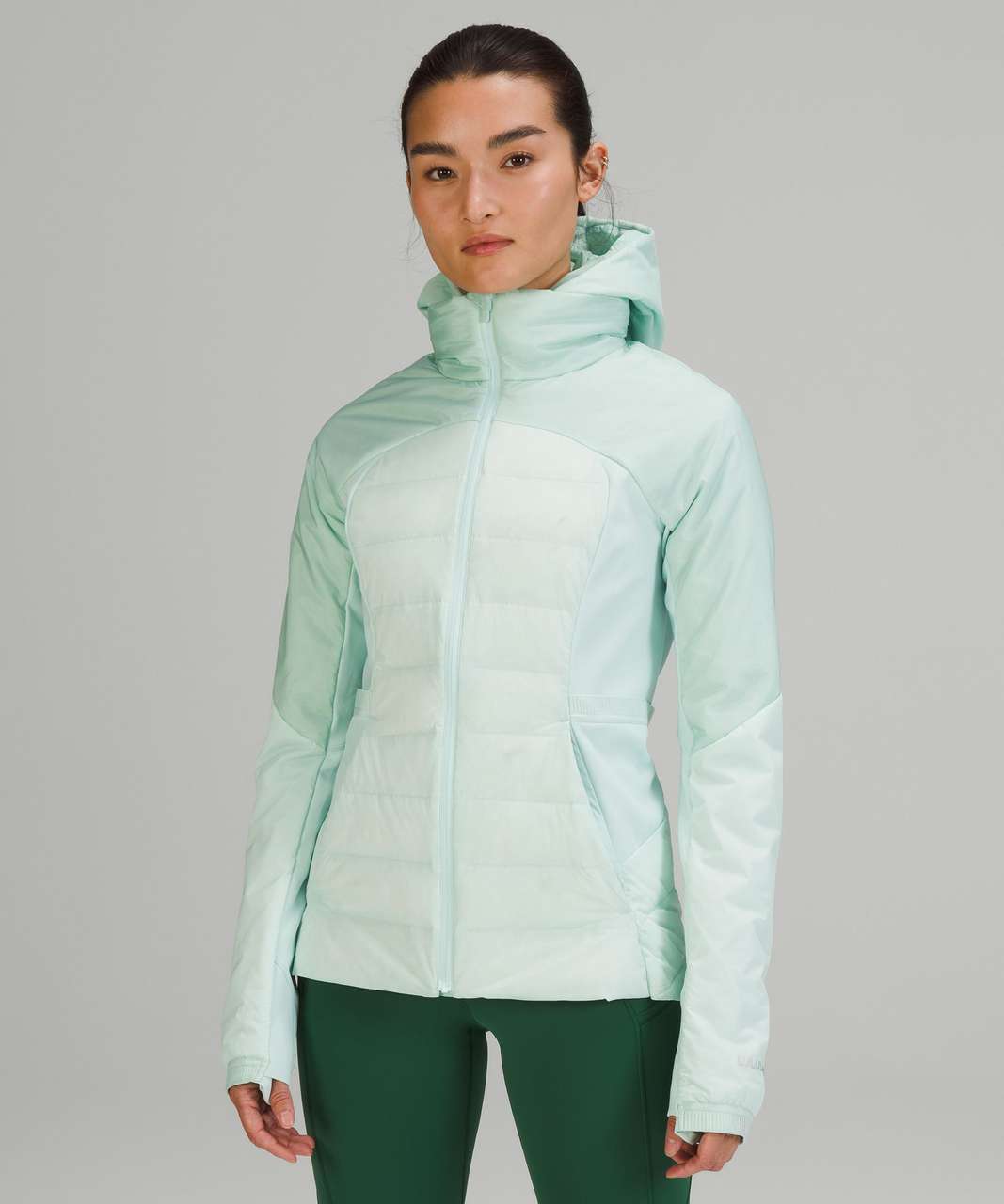 Lululemon Down for It All Jacket - Everglade Green (First Release) - lulu  fanatics