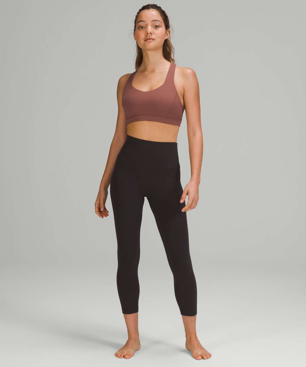 Lululemon Free to Be Serene Bra *Light Support, C/D Cup - Smoky Topaz