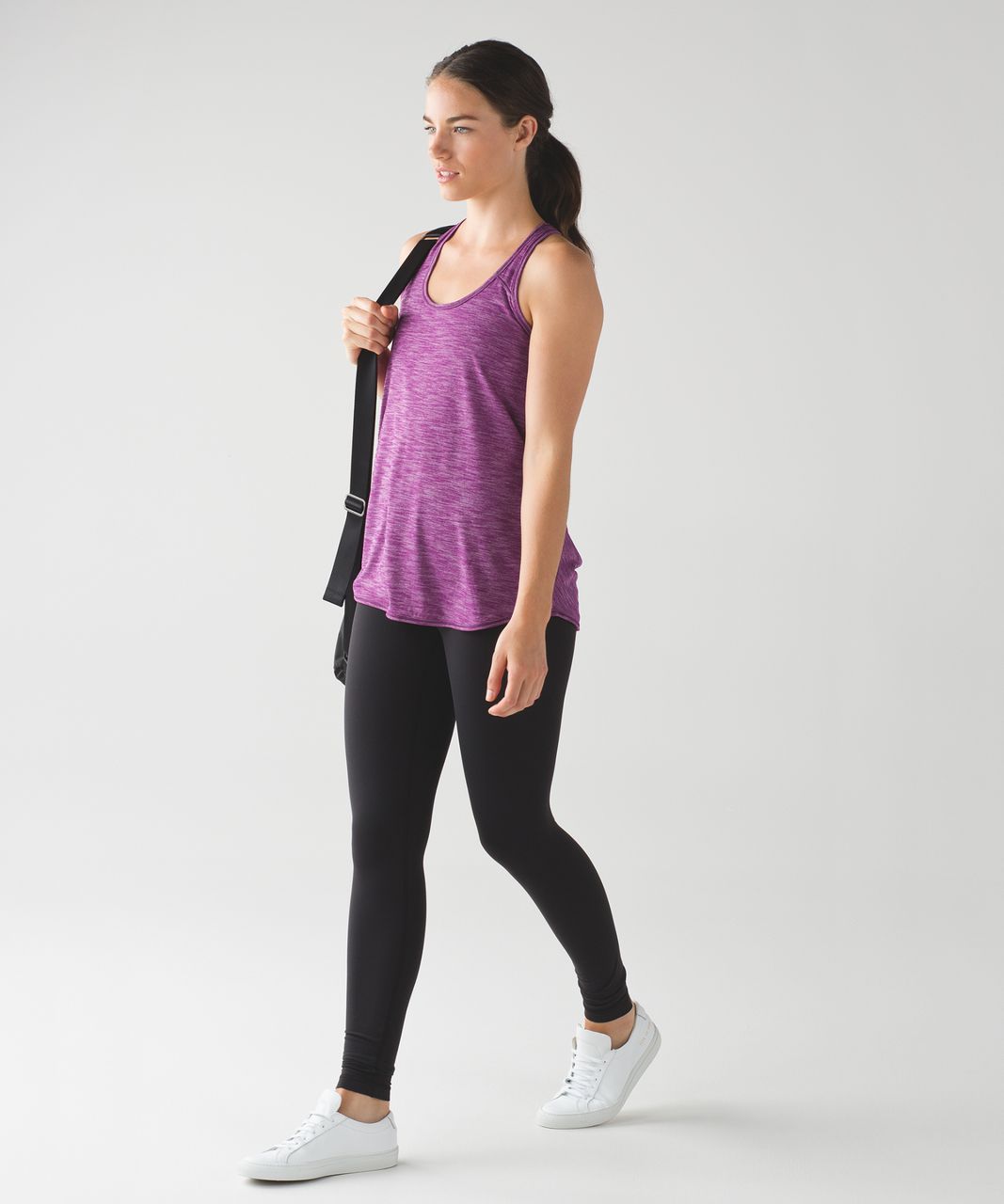 Lululemon Essential Tank - Heathered Chilled Grape