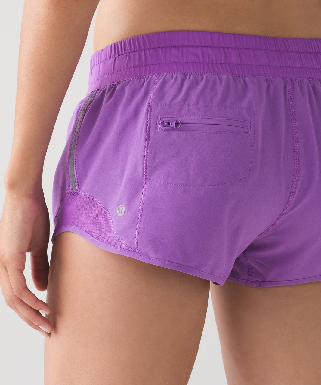 Lululemon Moonlit Magenta High Rise Hotty Hot Shorts 2.5” Size 6