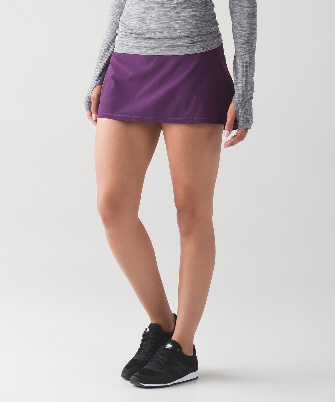 Lululemon Circuit Breaker Skirt (Regular) - Darkest Magenta