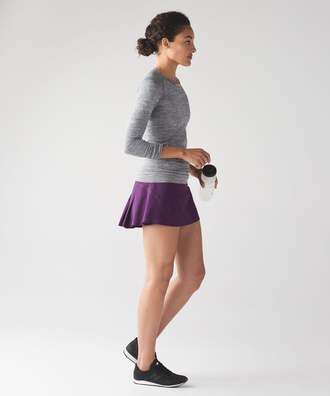 Lululemon Circuit Breaker Skirt (Regular) - Darkest Magenta