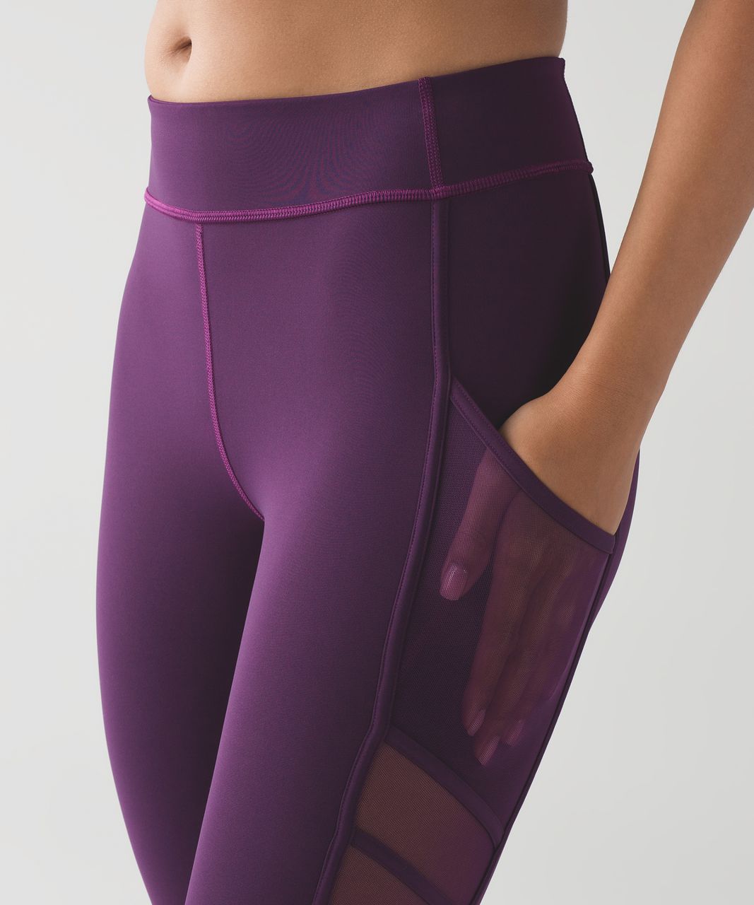 Lululemon Wild And Free Tight - Darkest Magenta