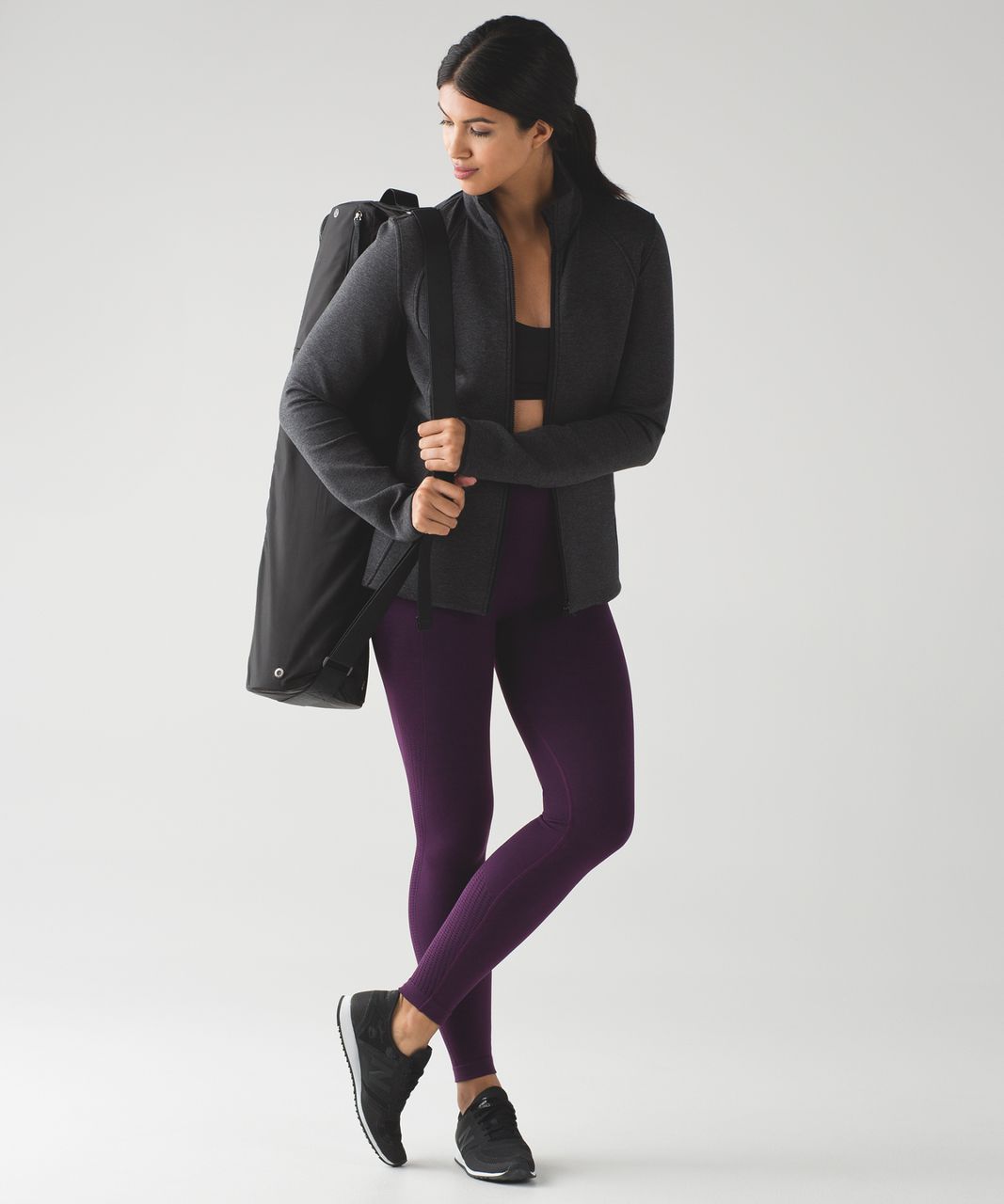 Lululemon Flow & Go Tight - Deep Green - lulu fanatics