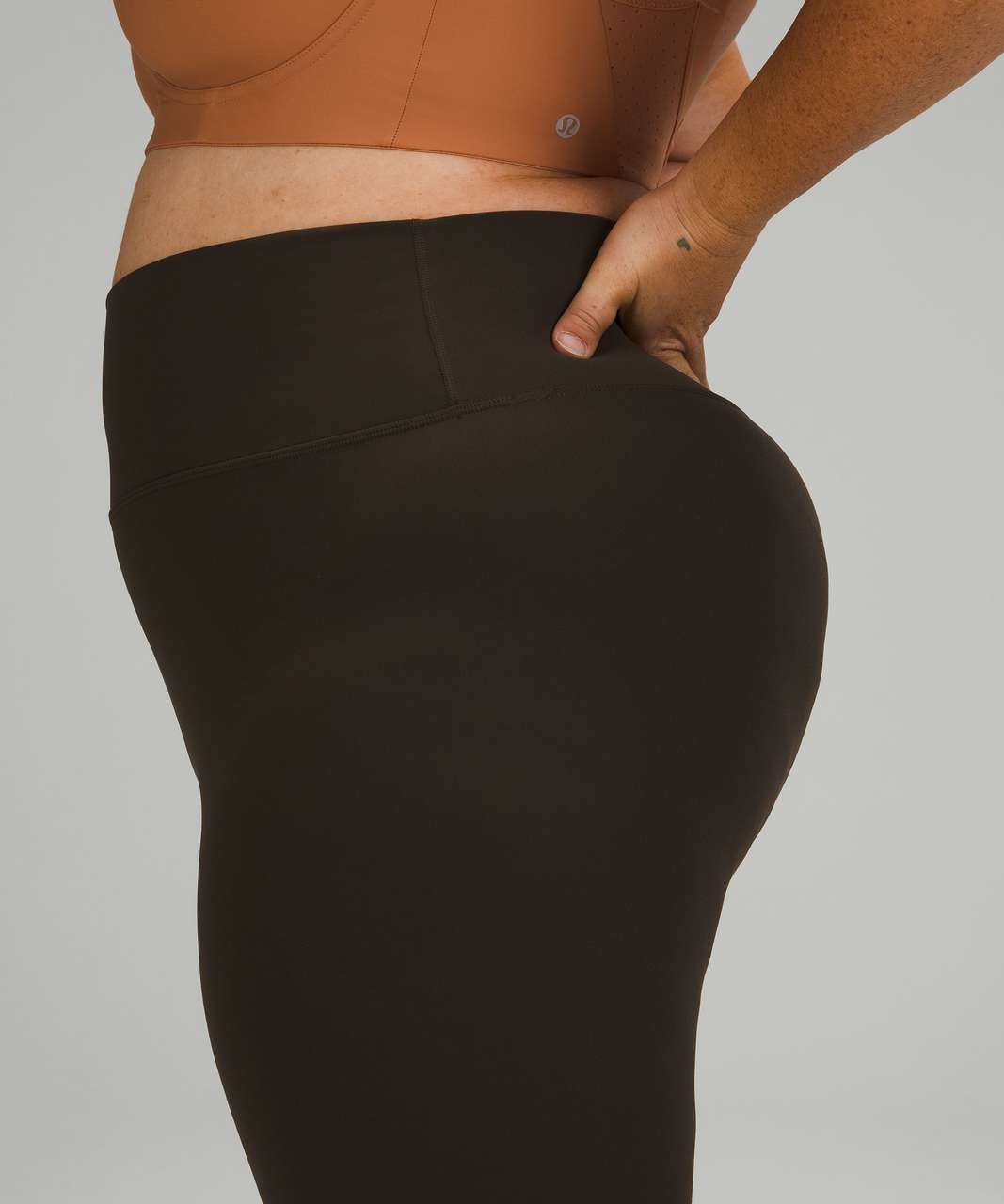 Lululemon Align High-Rise Short 6 - Dark Olive - lulu fanatics