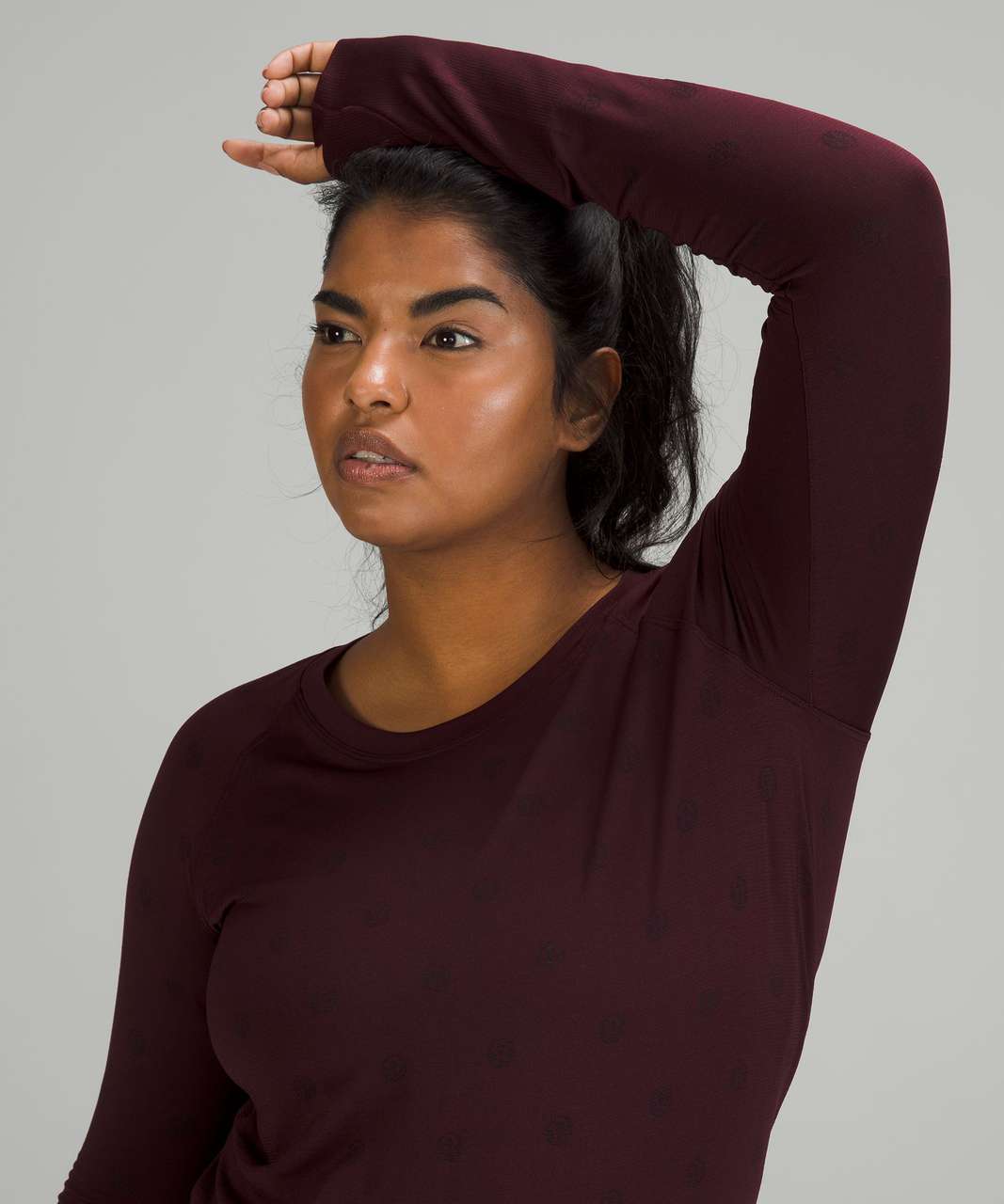 Lululemon Swiftly Tech Long Sleeve Shirt 2.0 - Yogo Pop Cassis