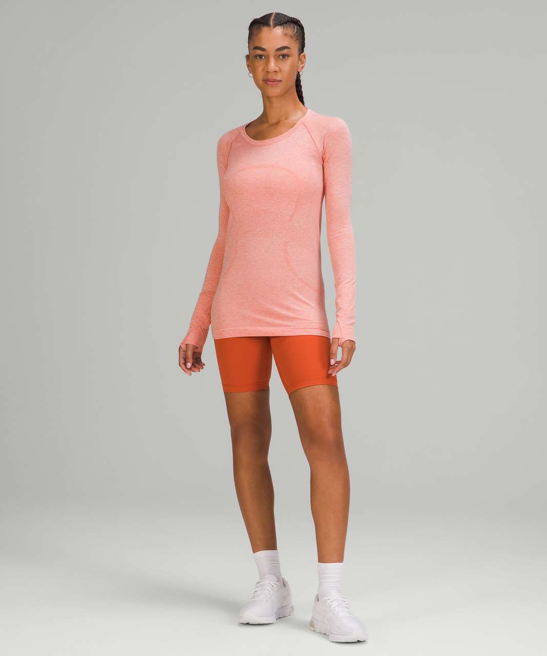 Lululemon Swiftly Tech Long Sleeve Shirt 2.0 - Pink Savannah / Pink Mist