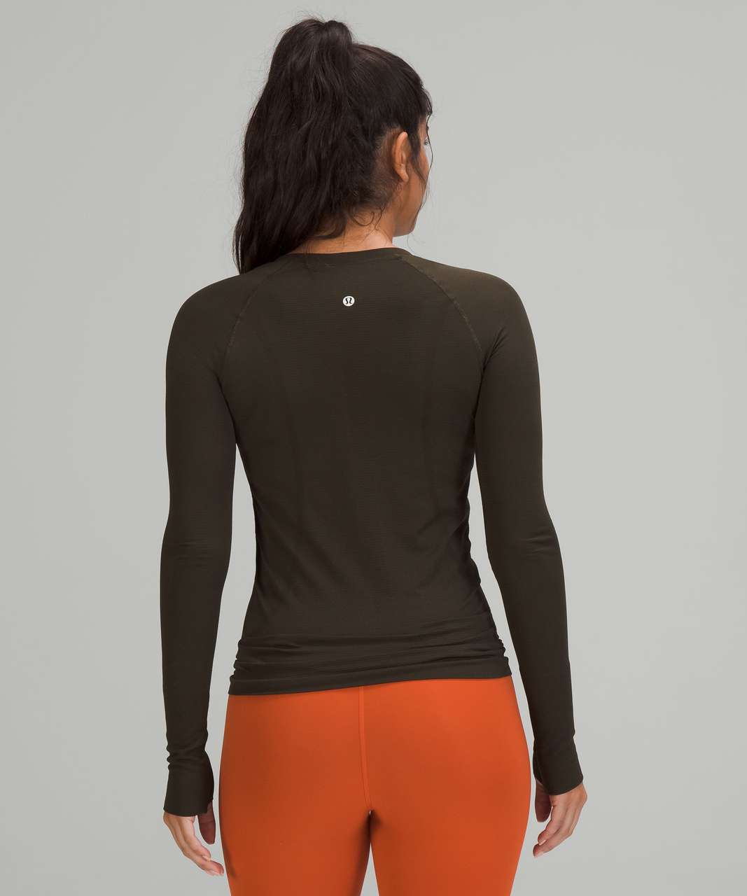 Lululemon Swiftly Tech Long Sleeve Shirt 2.0 - Dark Olive / Dark Olive