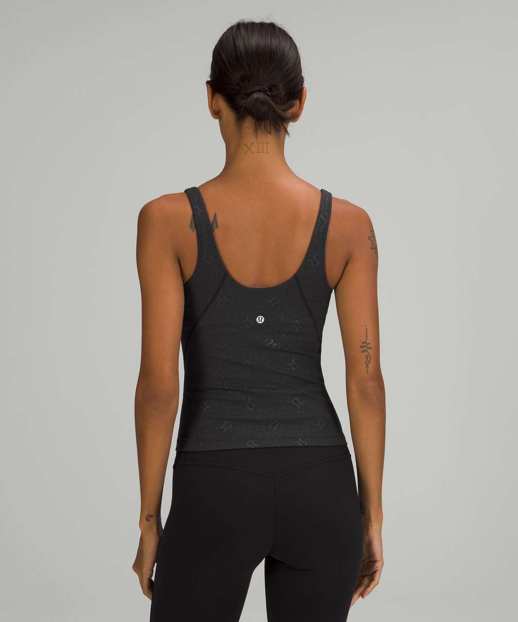 Lululemon Align waist length tank black white, Women's Fashion, Activewear  on Carousell