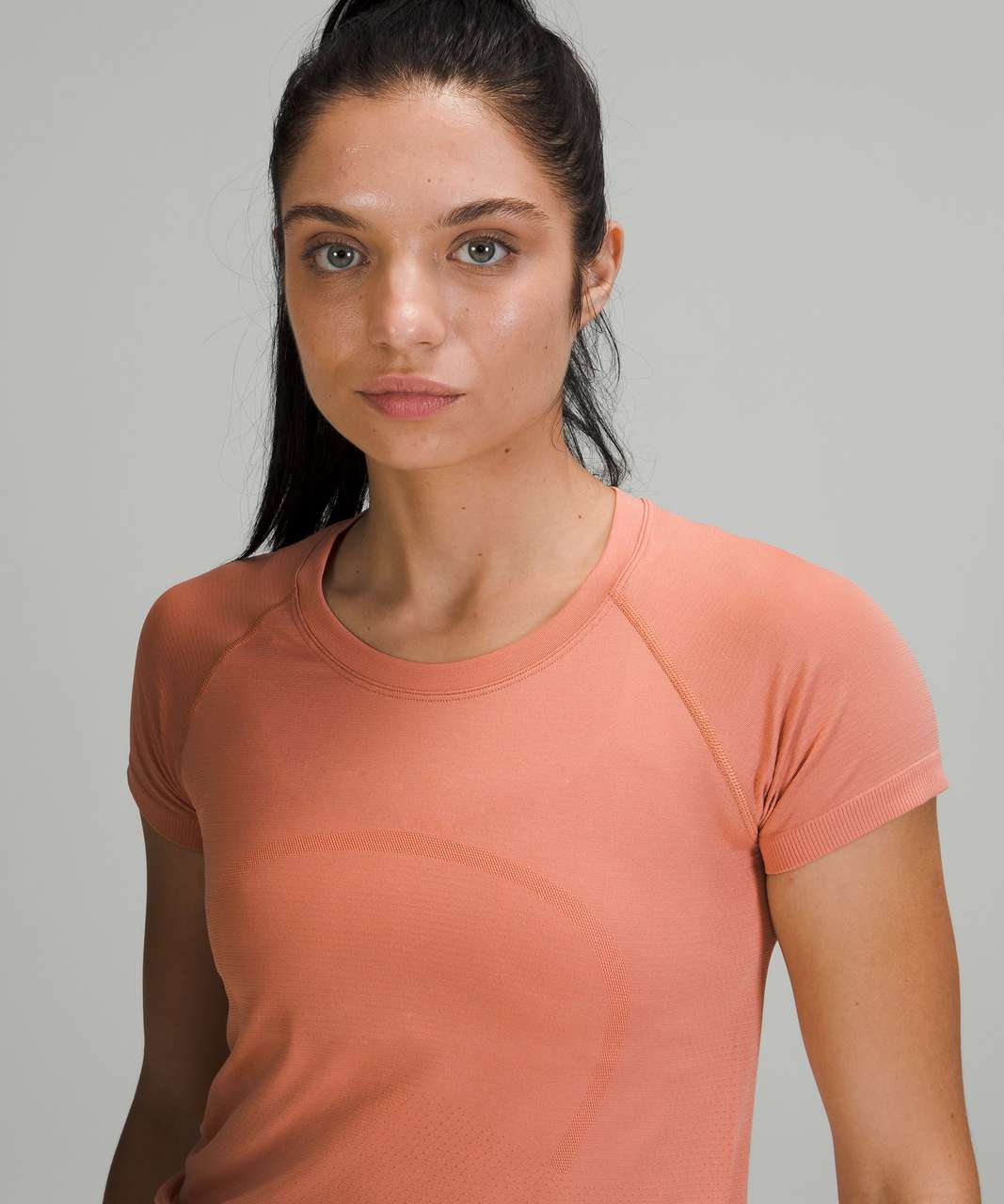 Lululemon Swiftly Tech Short Sleeve Shirt 2.0 *Race Length - Sonic Pink / Sonic  Pink - lulu fanatics