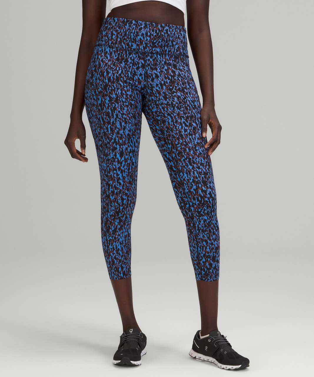 lululemon athletica, Pants & Jumpsuits, Lululemon High Times Leopard  Print Wrap Mesh Leggings Size Us 4