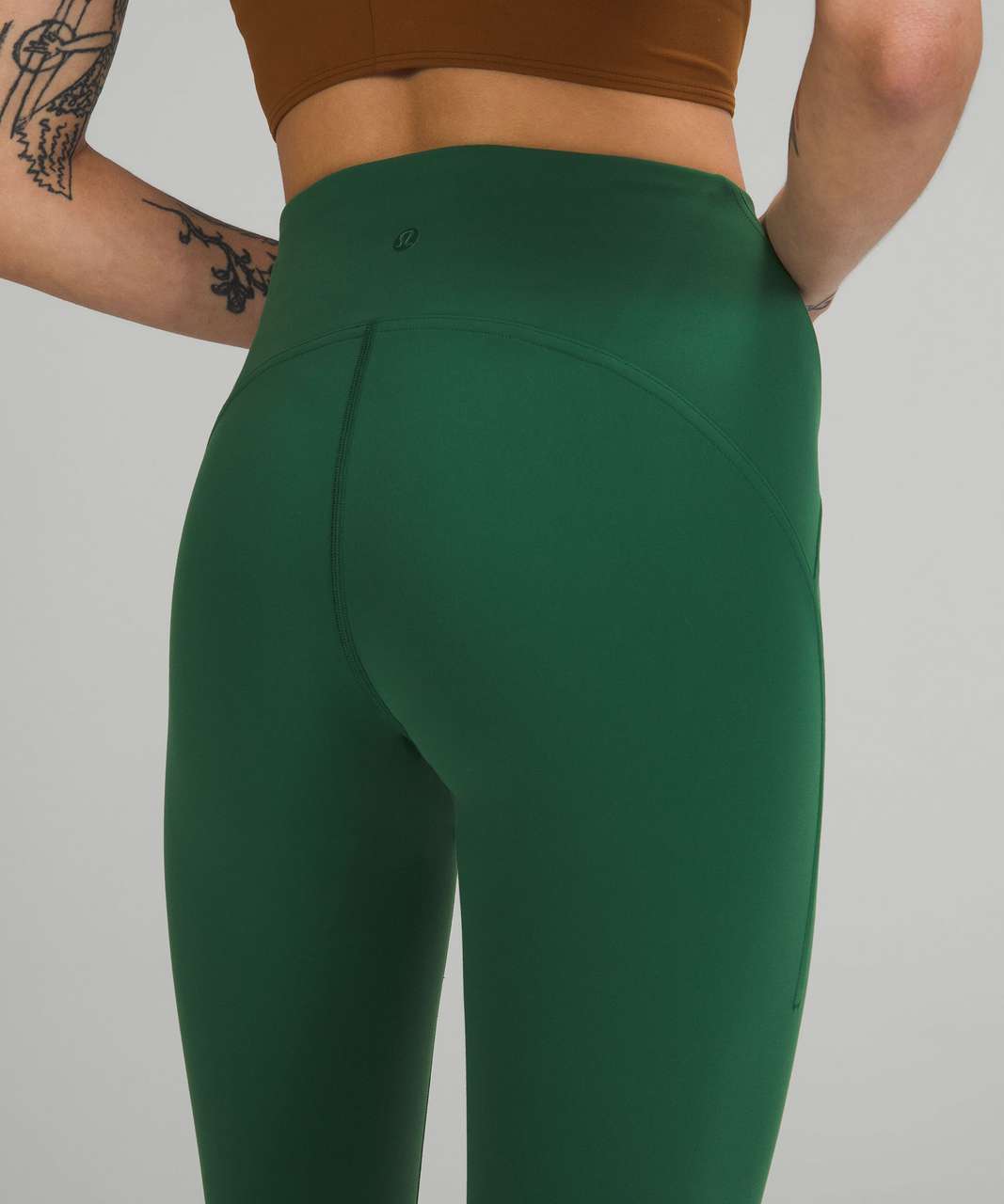 Lululemon Instill High-Rise Tight 25" - Everglade Green