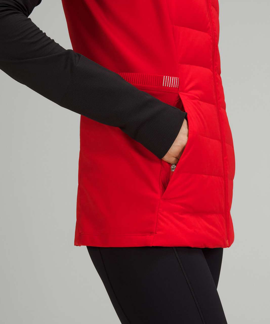 Lululemon Down for It All Vest - Grenadine Red