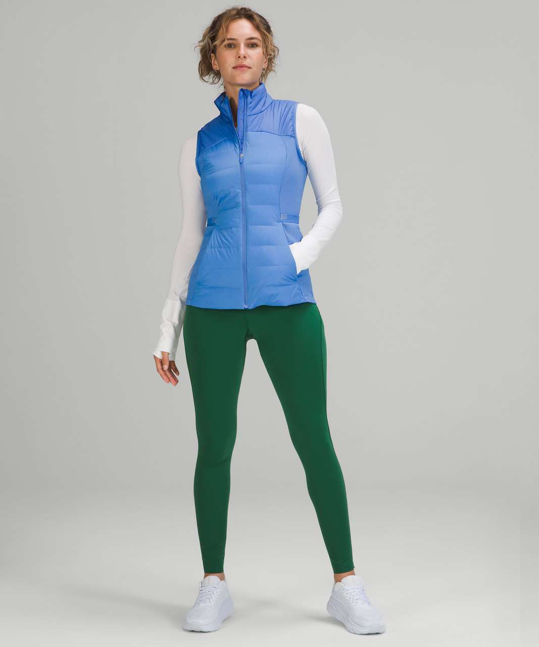 Lululemon Down For It All Vest In Blue