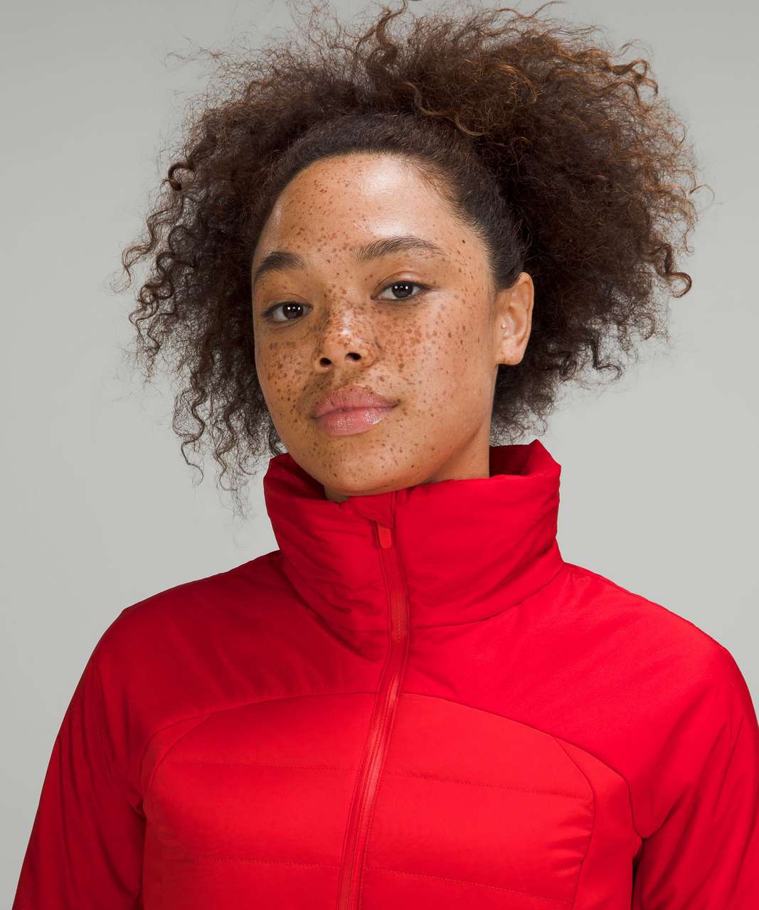 Lululemon Down for It All Jacket - Grenadine Red