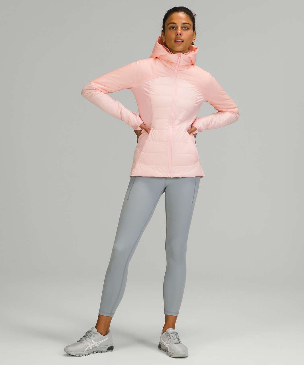 Lululemon Down for It All Jacket - Pink Mist - lulu fanatics