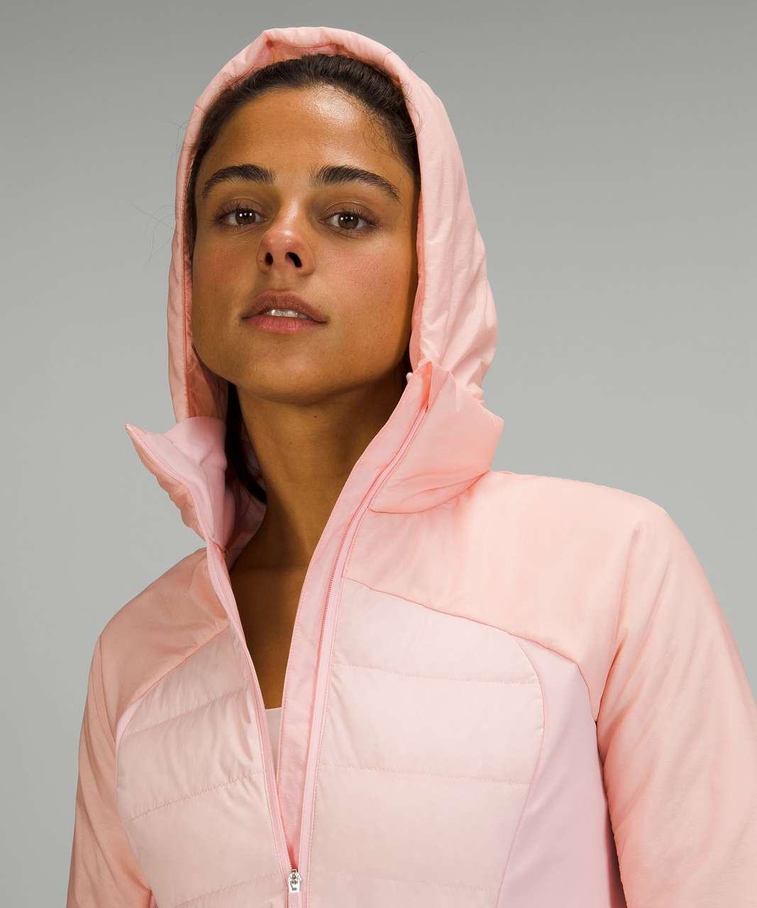 NEW LULULEMON Down For It All Jacket 10 12 Porcelain Pink 700