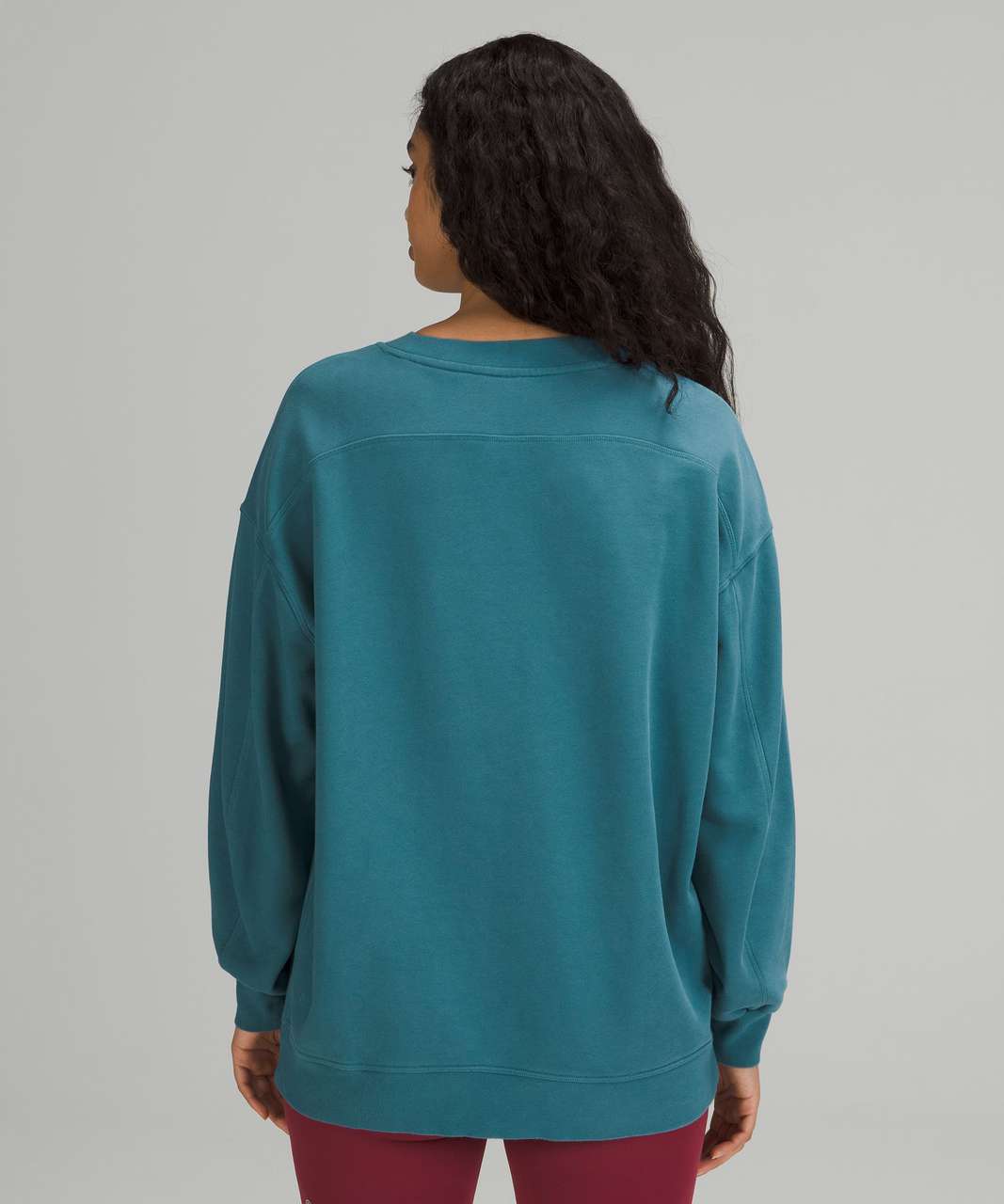 Lululemon Perfectly Oversized Crew - Capture Blue