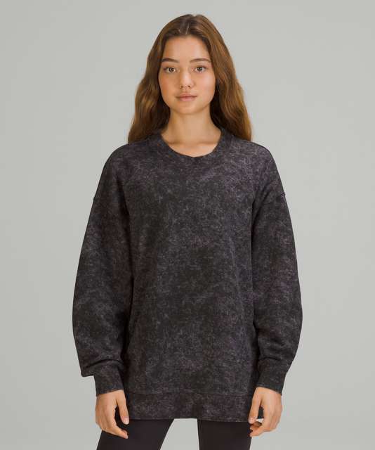 Lululemon Perfectly Oversized Crew - Heathered Core Light Grey