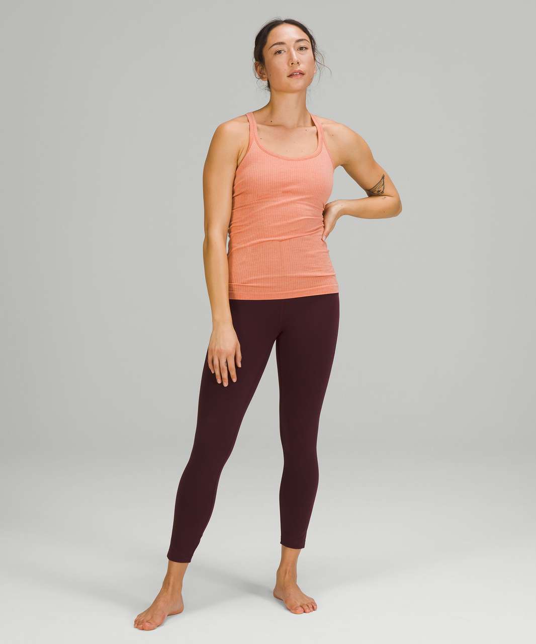 Lululemon Ebb to Street Tank Top - Pink Savannah - lulu fanatics