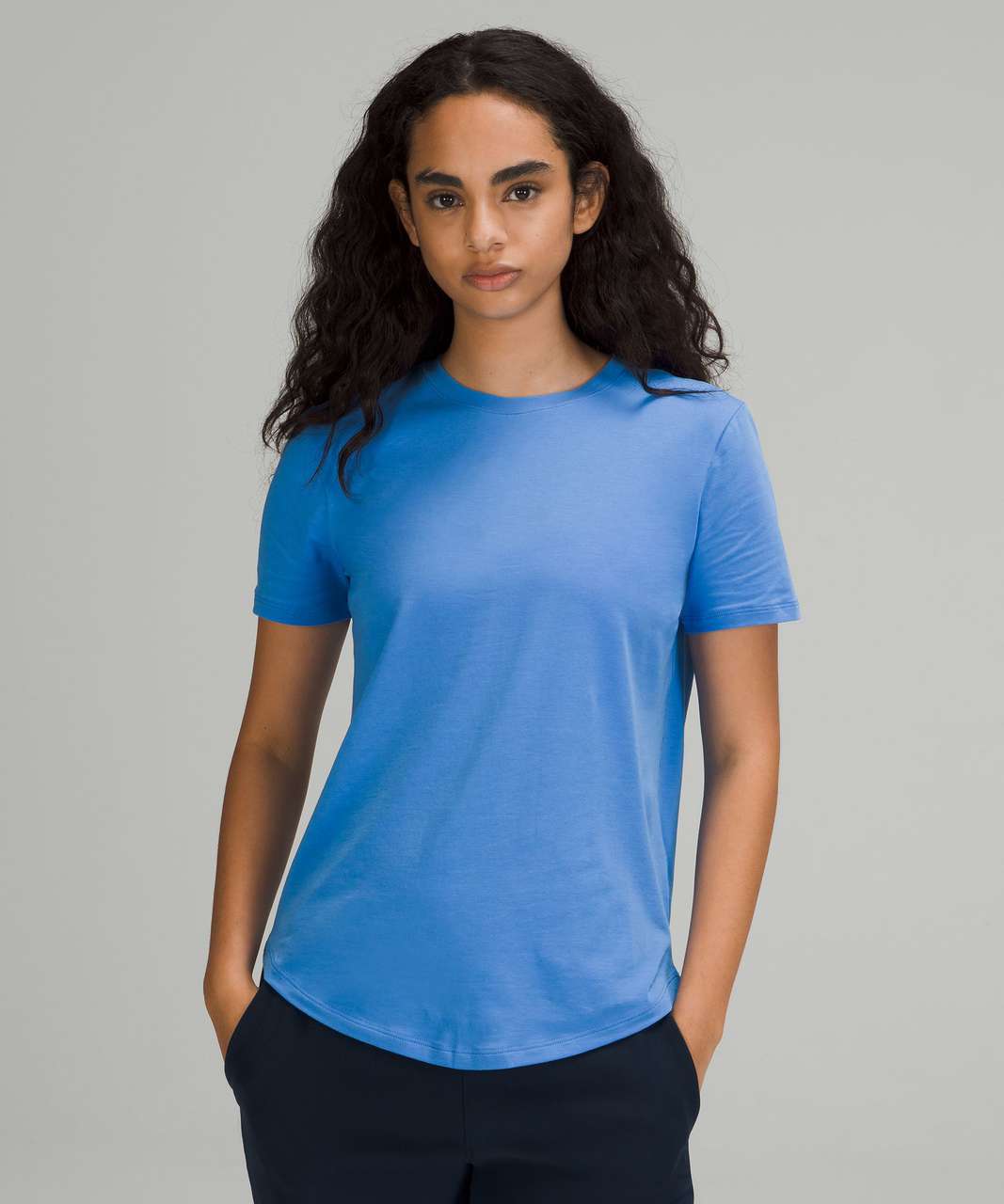 Lululemon Love Crew Short Sleeve T-Shirt - Capture Blue - lulu