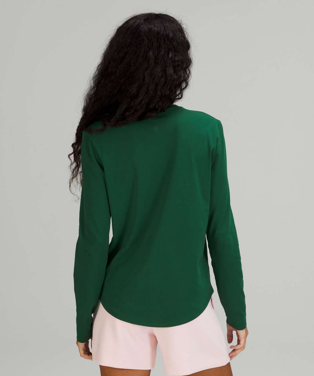 Lululemon Love Long Sleeve Shirt - Everglade Green