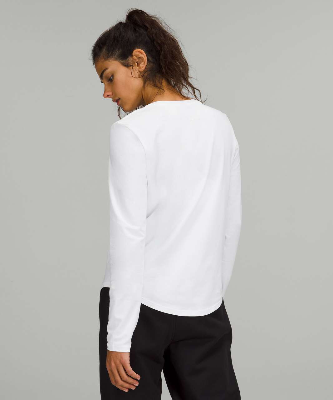 Lululemon Love Long Sleeve Shirt - White