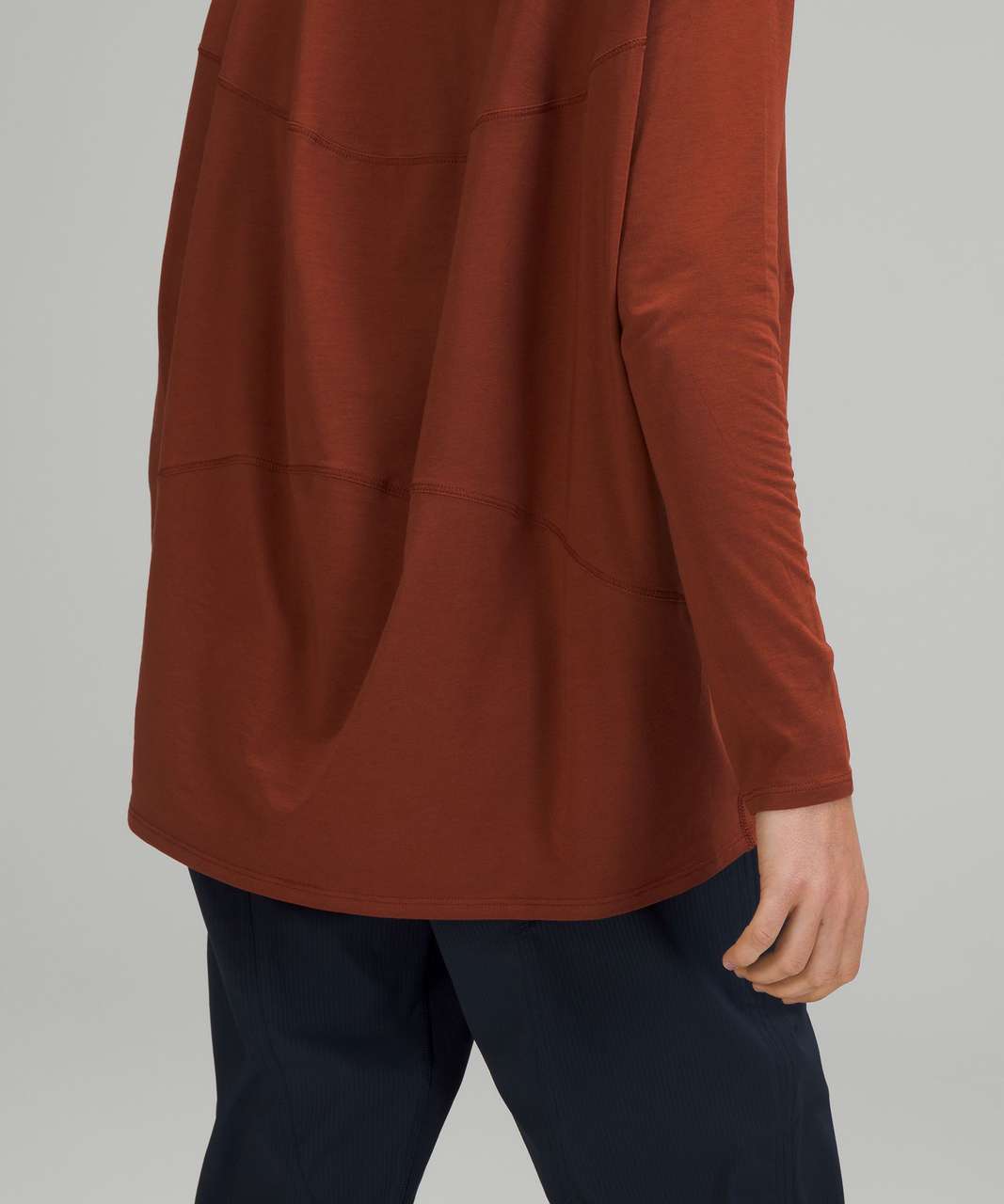 Lululemon Back in Action Long Sleeve Shirt - Date Brown