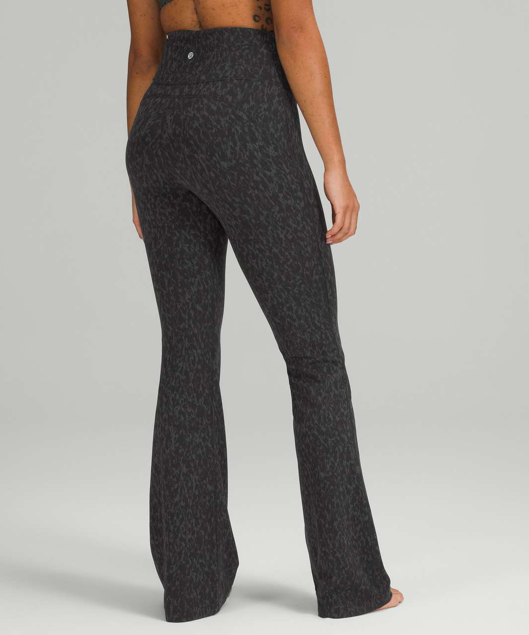 Lululemon Groove Super-High-Rise Flared Pant *Nulu - Heritage 365 Camo Deep  Coal Multi - lulu fanatics