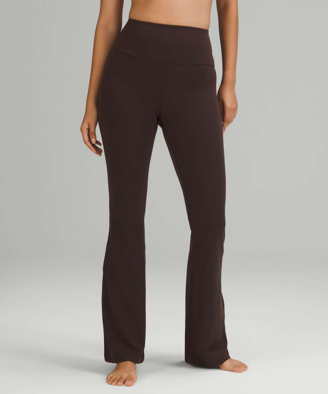 Lululemon Groove Super-High-Rise Flared Pant Nulu - French Press
